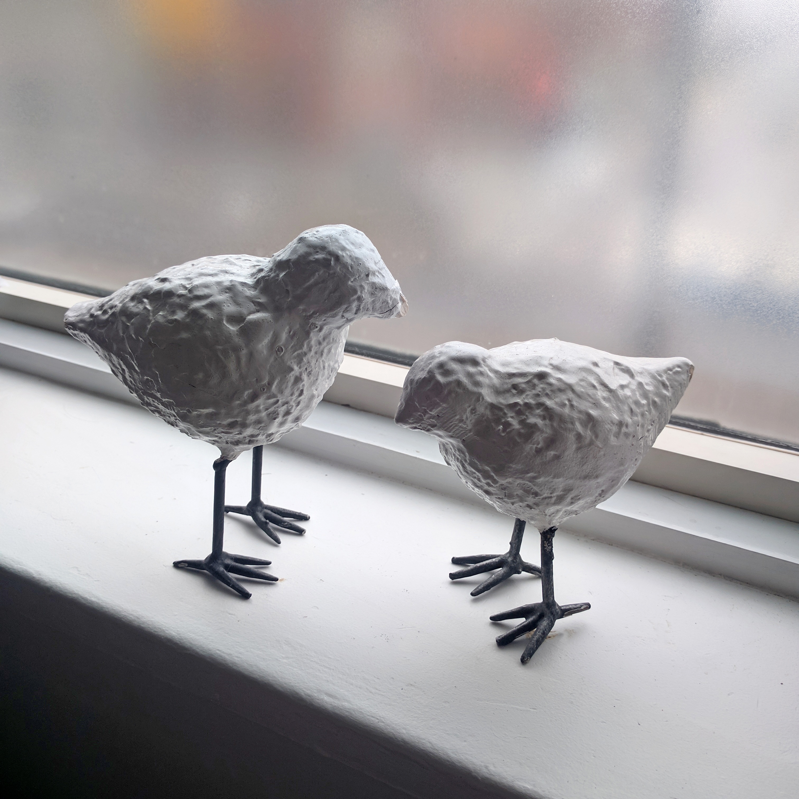 Clay Birds Decor