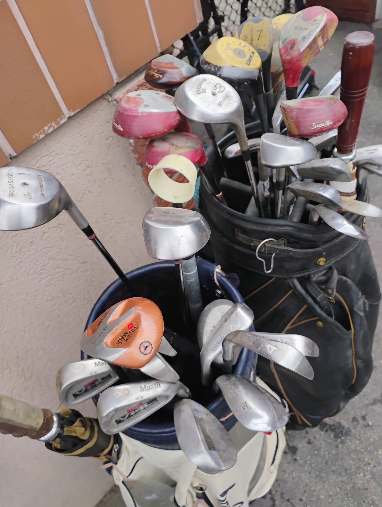 Two Sets of Golf Clubs and Golf Bags. - photo 5