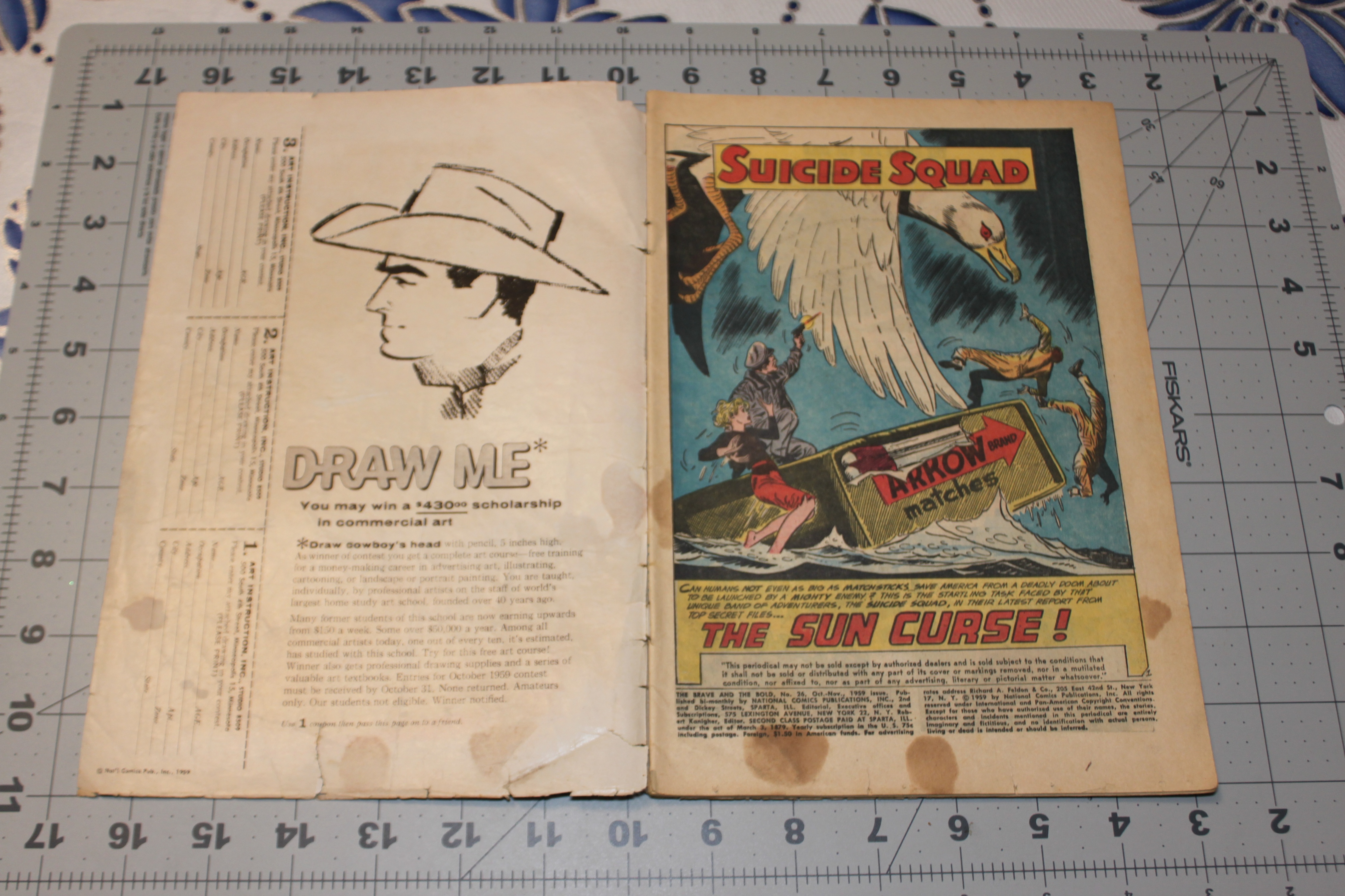 The Brave and the Bold #26 DC Comics Nov 1959 Vintage Comic Book - photo 2