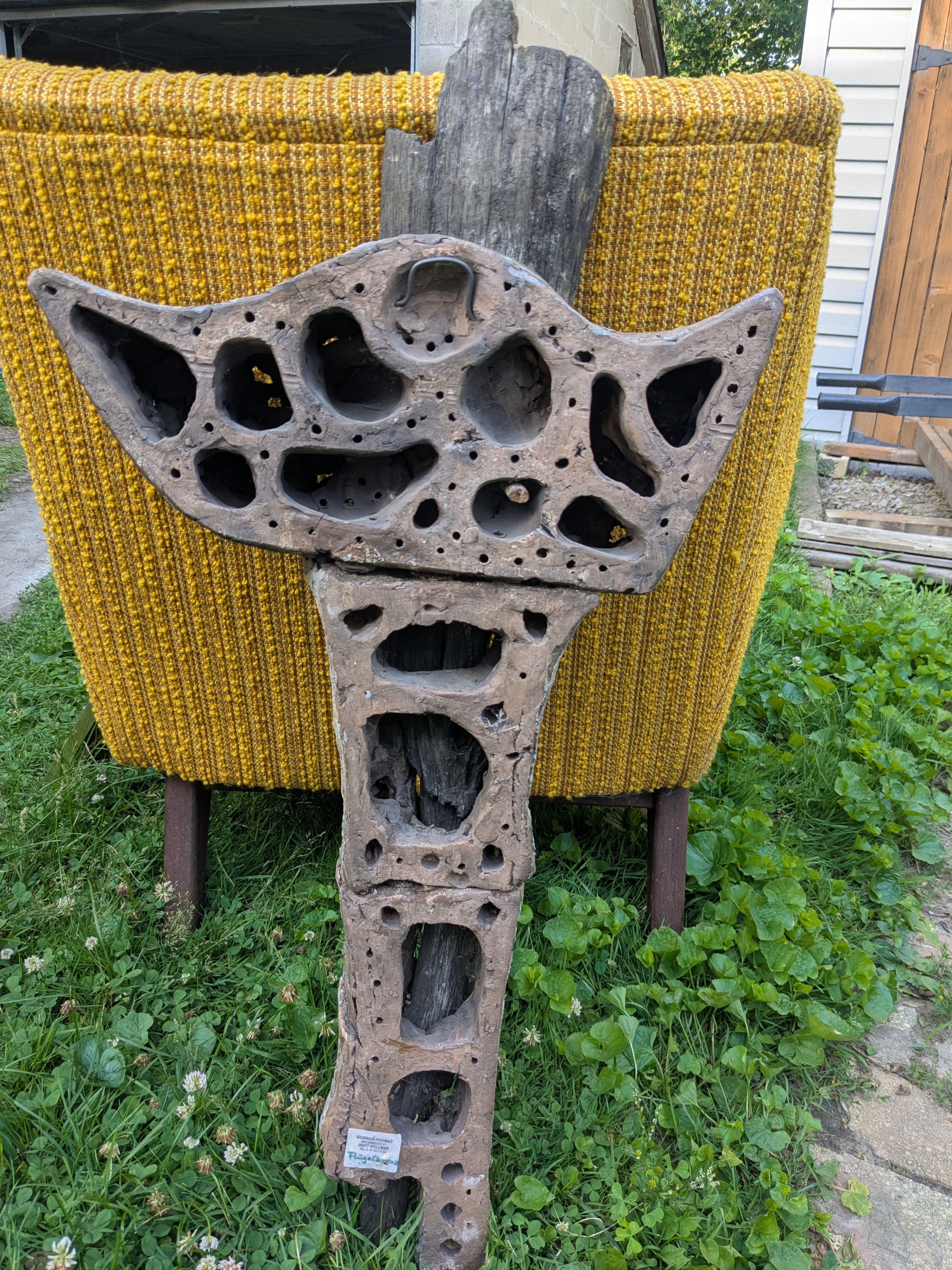 Vintage Abstract/Cross Sculpture from Germany - photo 2