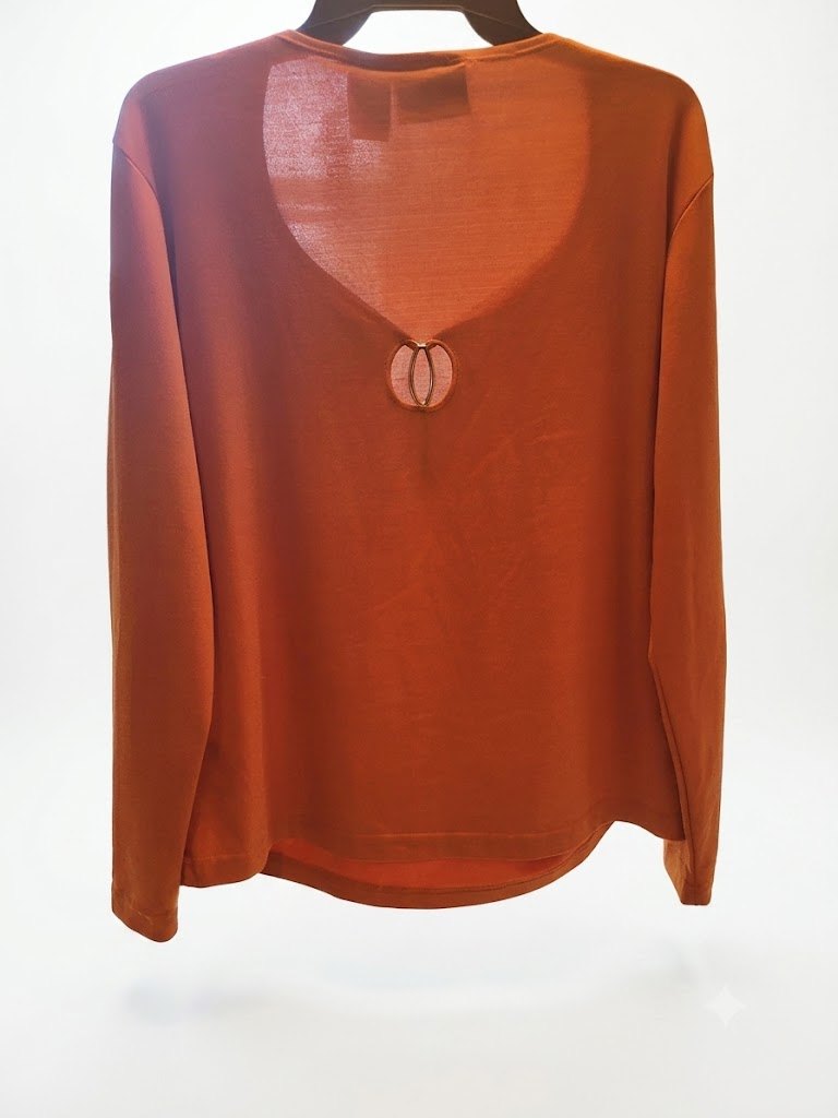 Harley- Davidson Vintage Y2K Orange Long Sleeve Drawstring - photo 2