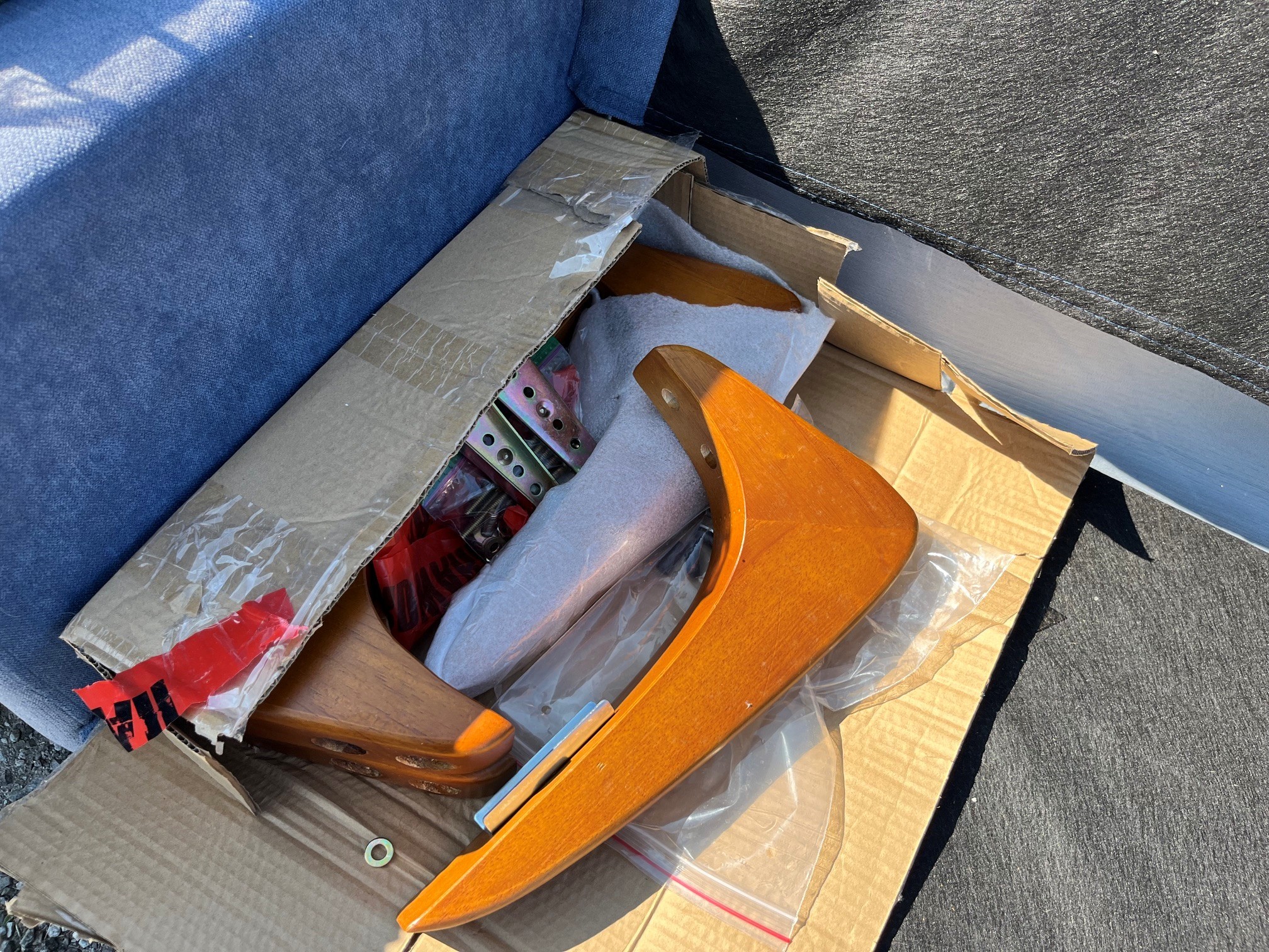 Free Stuff - New Couch (missing cushions) - Sectional - photo 3