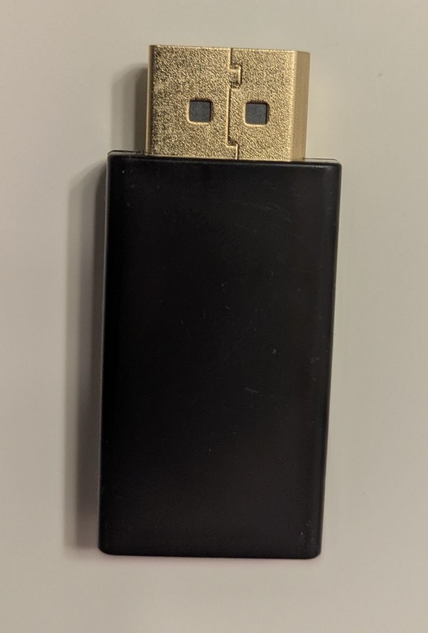 4K Ultra HD DisplayPort to HDMI Adapter - photo 2