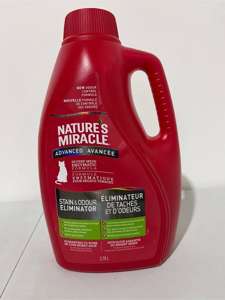 Nature's Miracle Stain & Odor Eliminator for Cats 3.78L(New) - photo 2