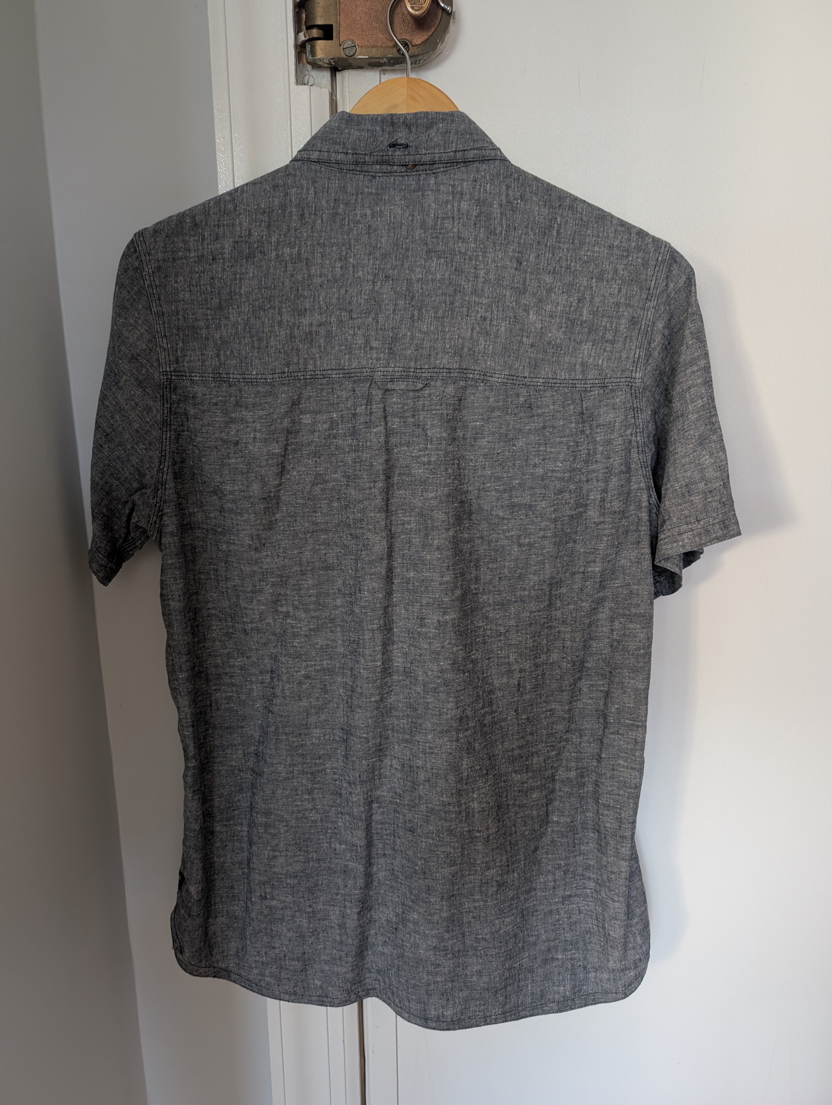 Toad & Co Taj Hemp Performance Short Sleeve Shirt (Gray) (Small) - photo 3