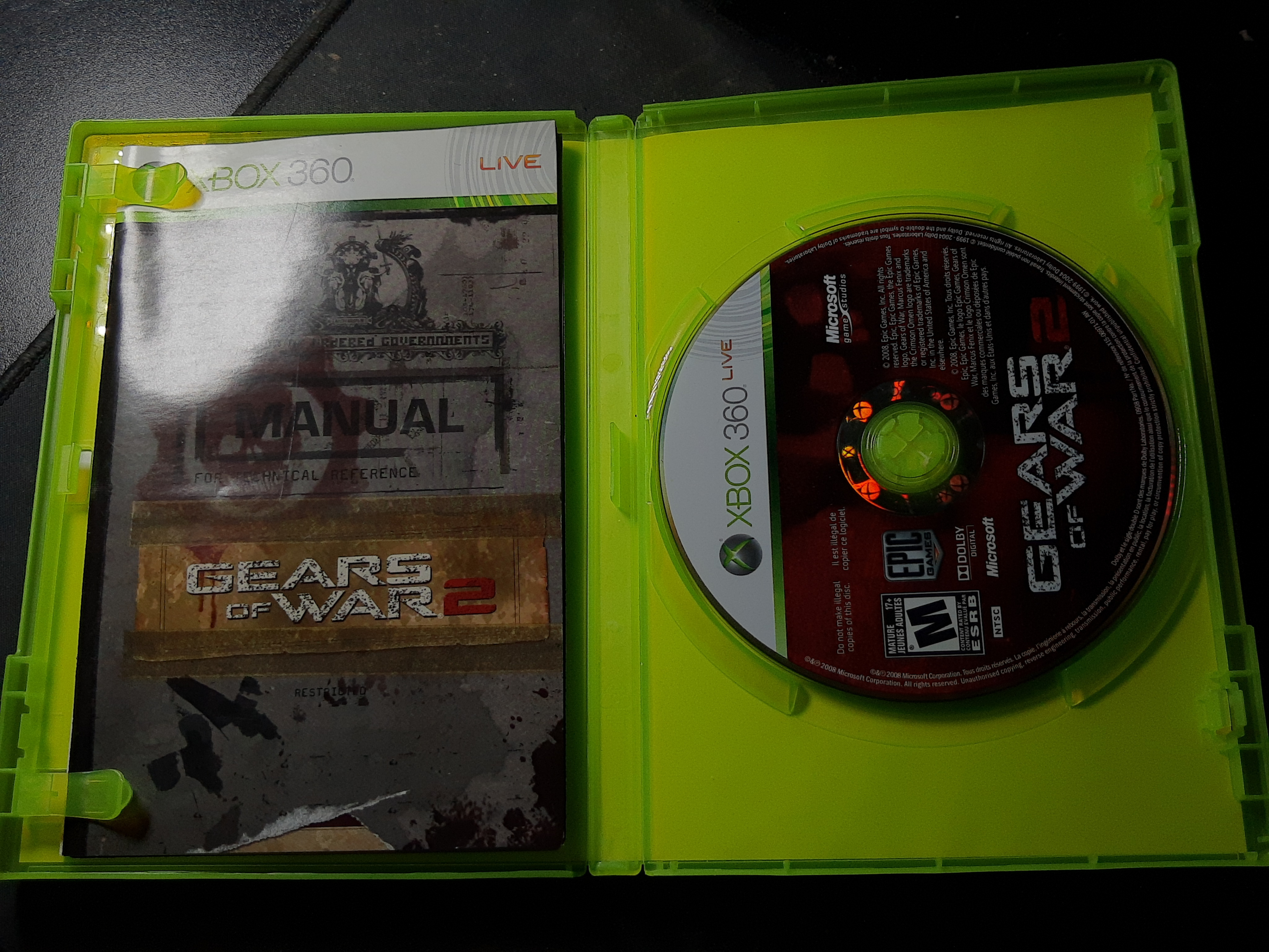 Gears of War 2 Xbox 360 Complete CA$8 - photo 2
