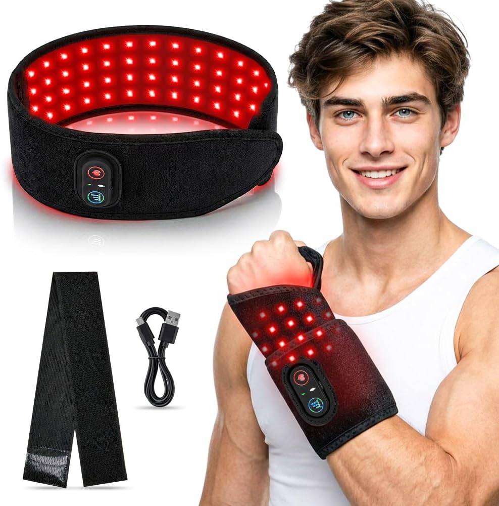 Red Light Therapy Wrist Wrap Belt