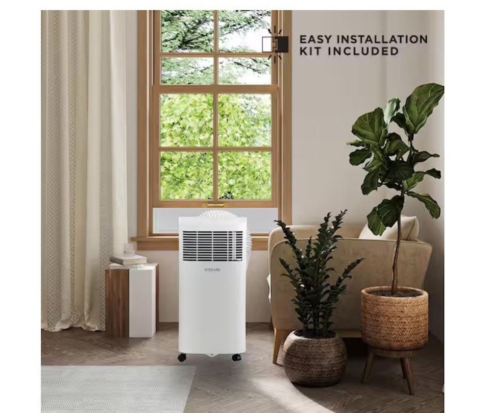 Vissani 8,000 BTU (ASHRAE) 5,000 BTU (DOE) Portable AC - photo 3