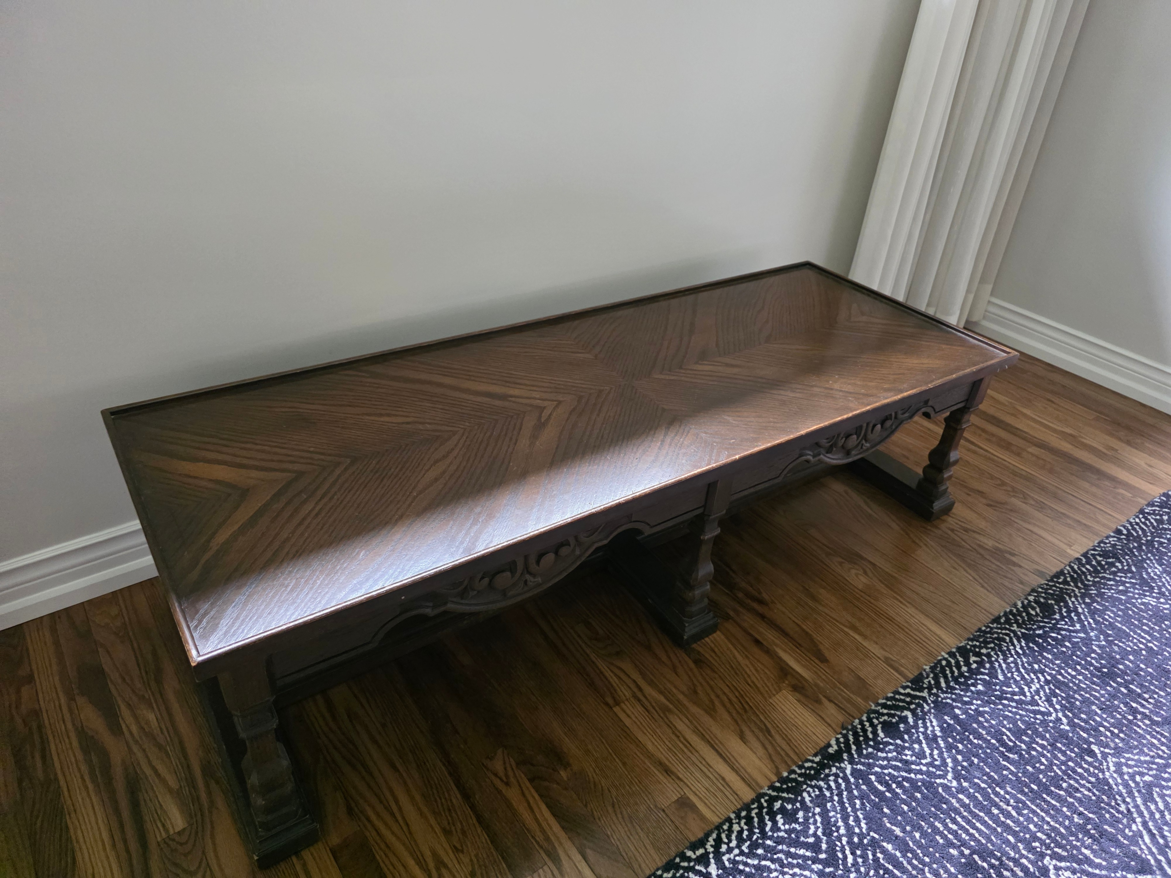 Wooden Coffee Table - photo 3