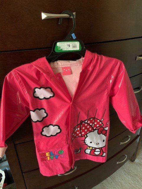 Girls Rain Coat (Size 4)