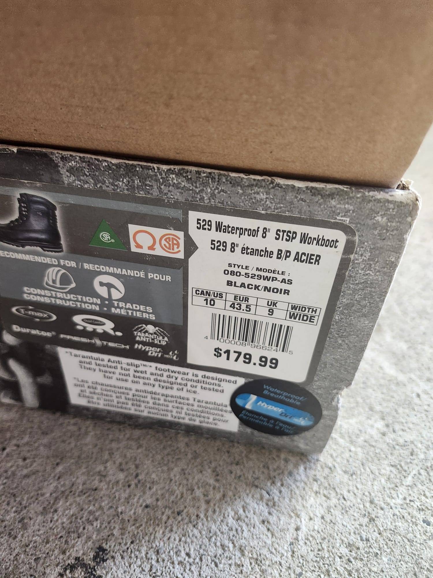 Brand New Kodiak 529 Waterproof 8" Work Boots - photo 4