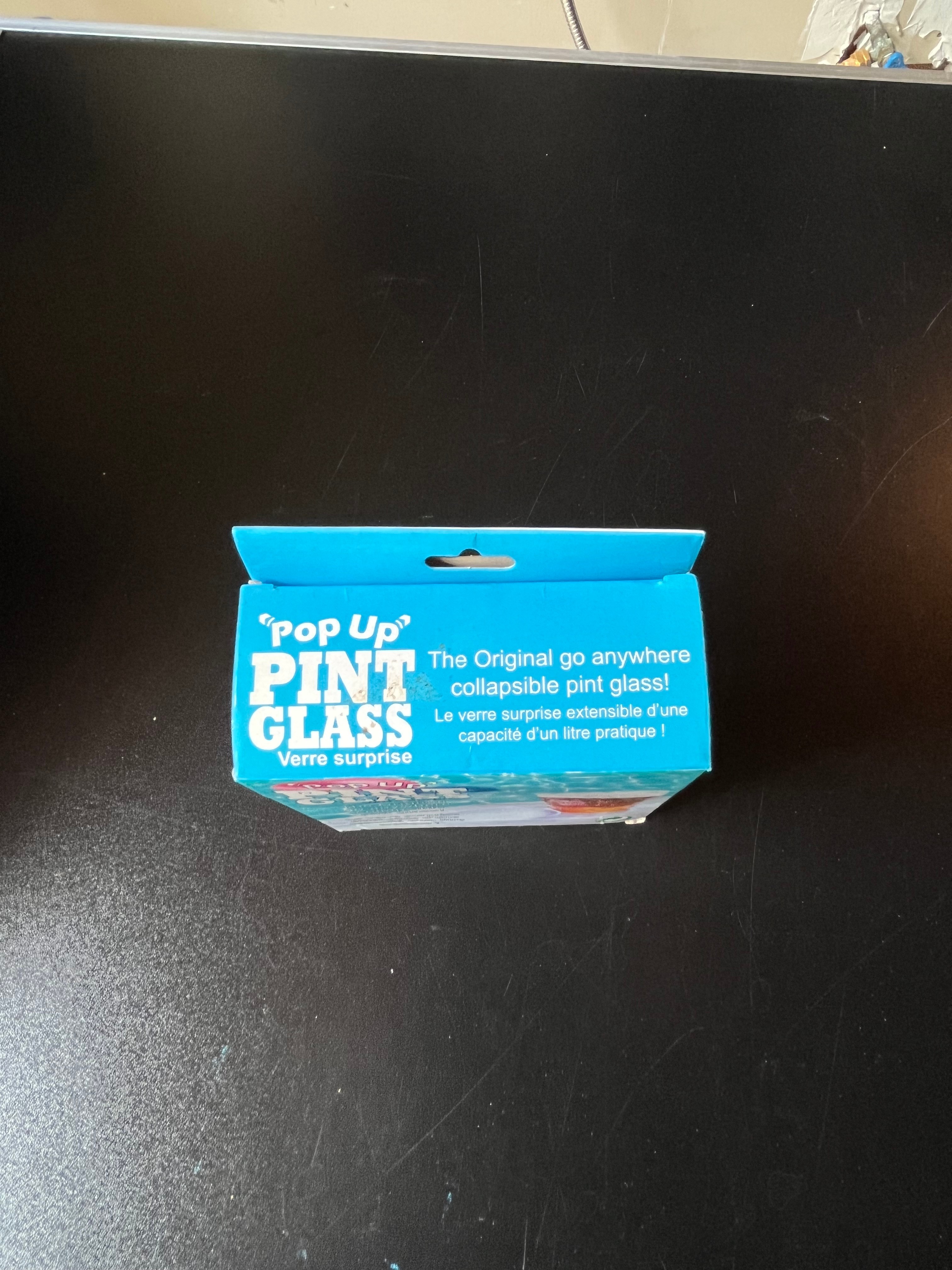 New Pop Up/Collapsible Plastic Pint Glass Great for Poolside - photo 5