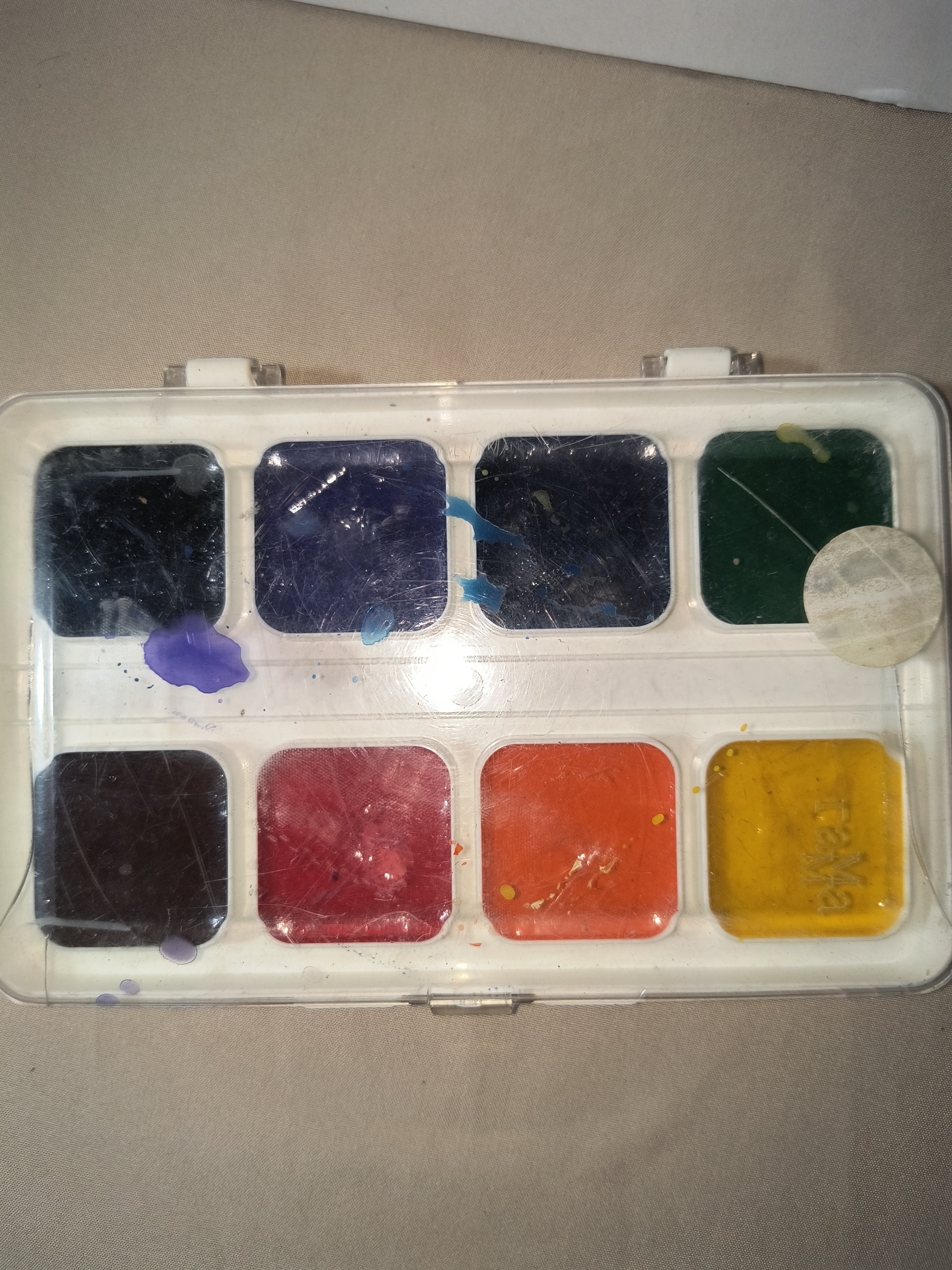 Art Bundle: Wood Plaque, Paint Set, Brushes, Palette & Sticks - photo 3