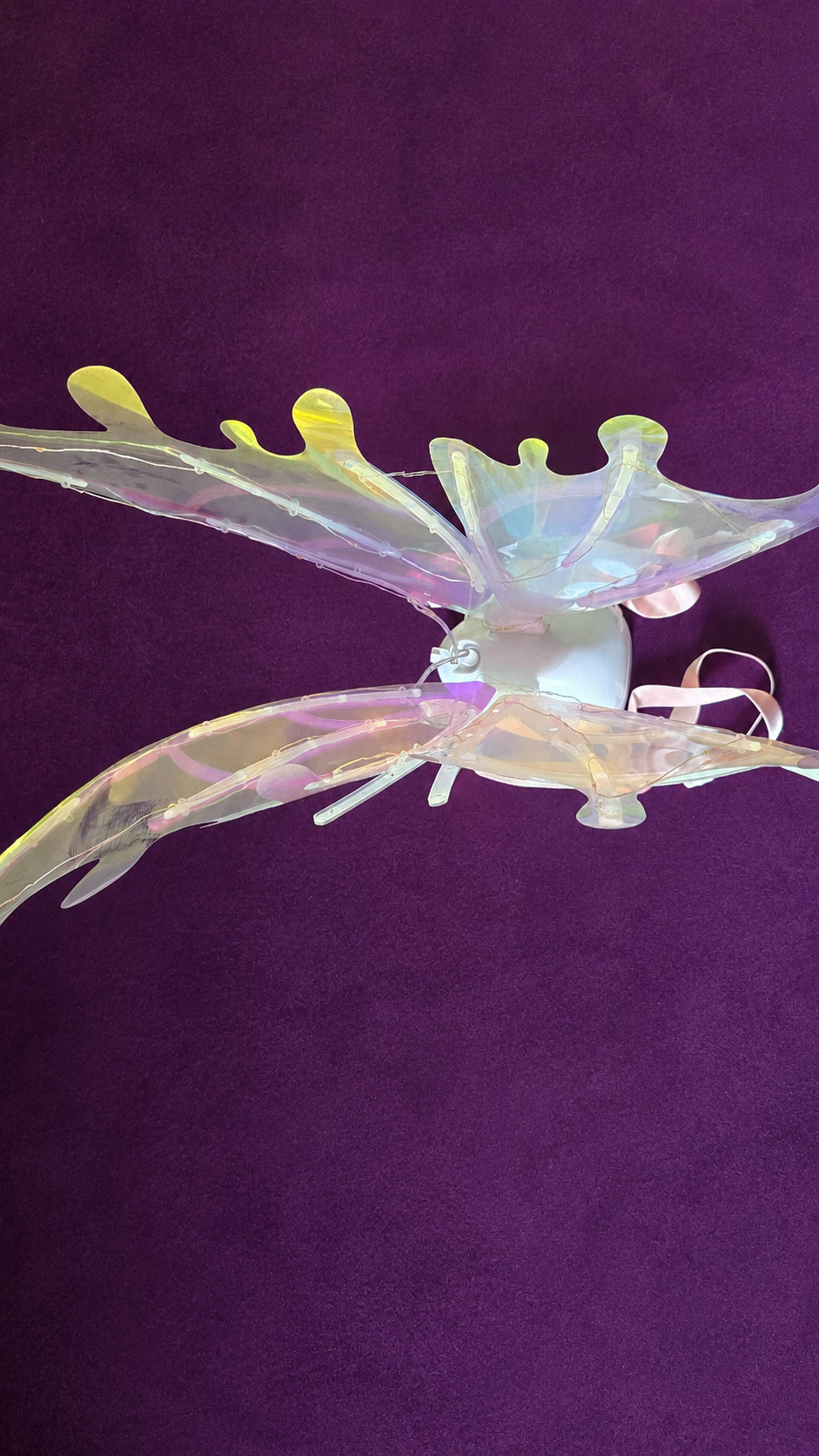 Electric Moving Light-Up Fairy Wings w/ LED Lights - photo 5