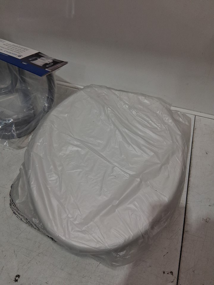 NEVER USED Bemis Elongated Plastic Premium Raised Toilet Seat - photo 2