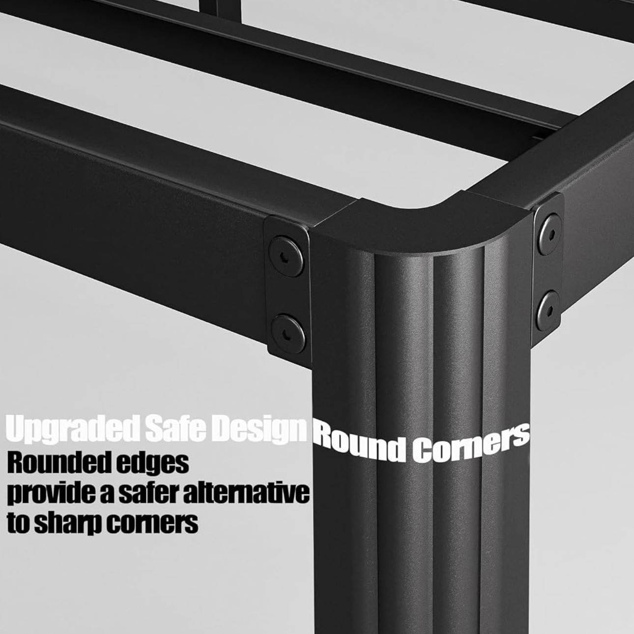 Queen Bed Frame 16" Heavy Duty Metal Bed Frame Easy Asssembly - photo 5
