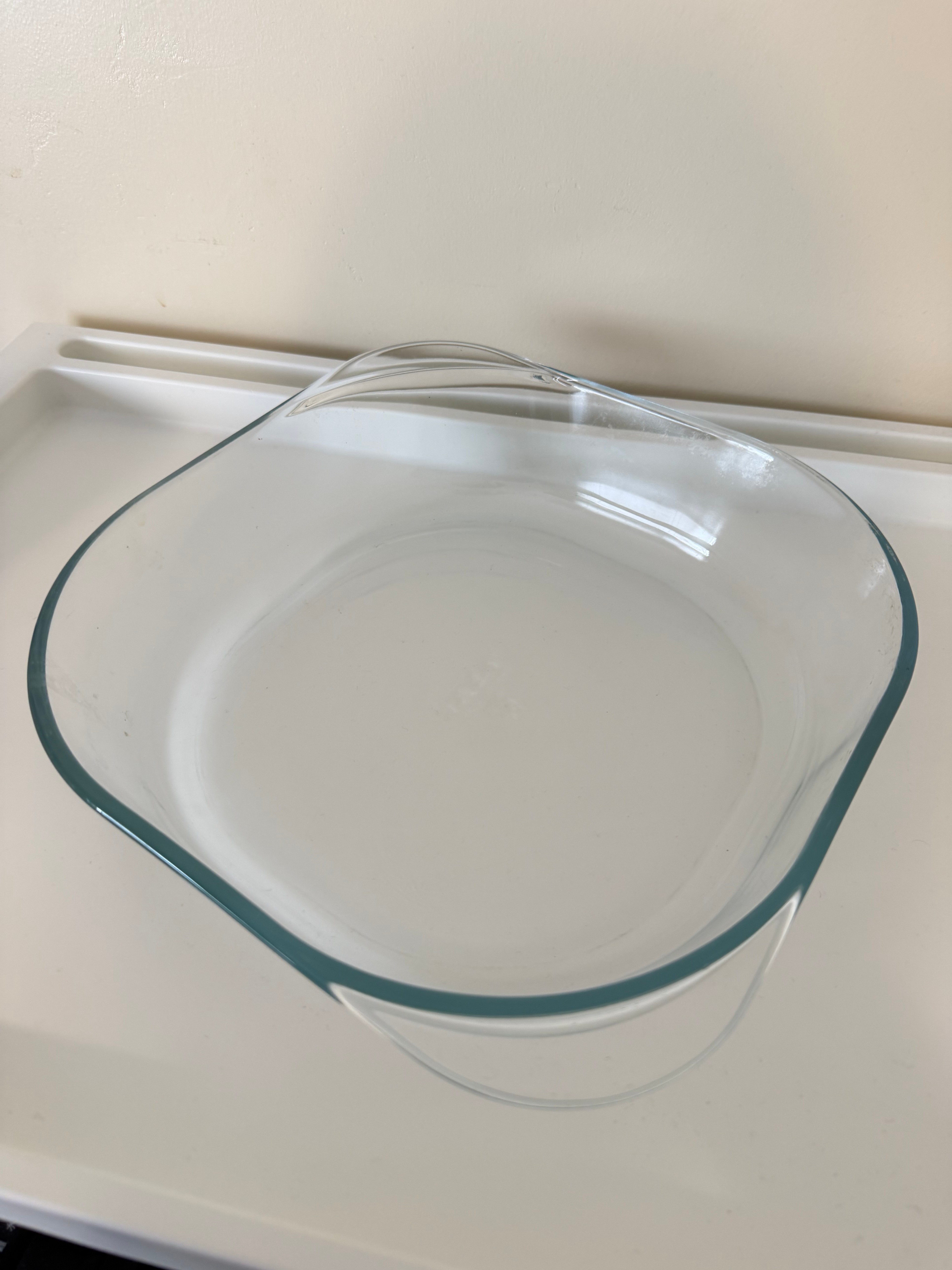 Oven Dish – Clear Glass – 24.5 × 24.5 cm - photo 2