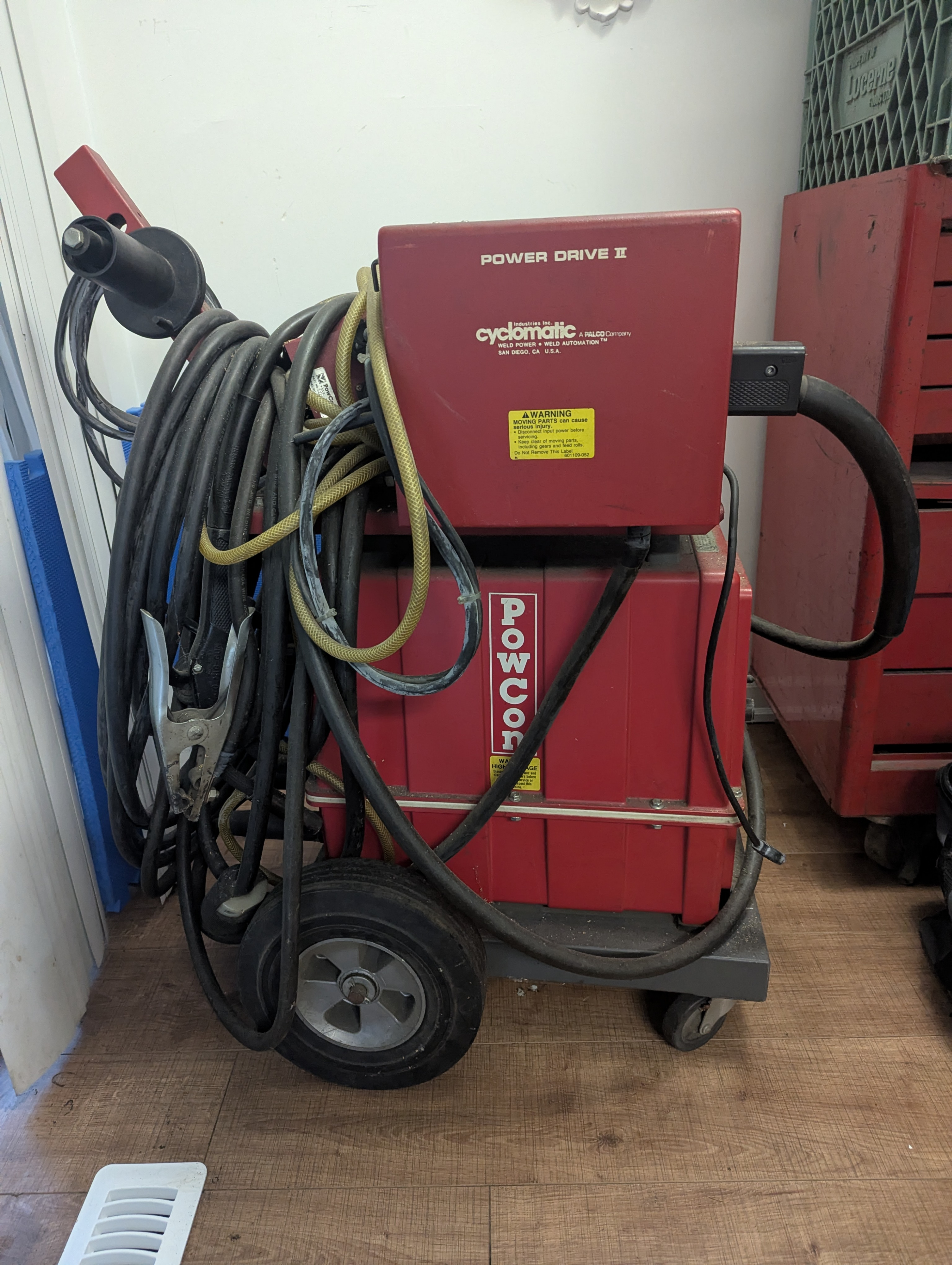 PowCon 300 SM + Power Drive II Welder