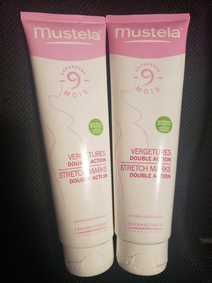 Mustela Double Action Stretch Marks Cream, 150ml, Made in France