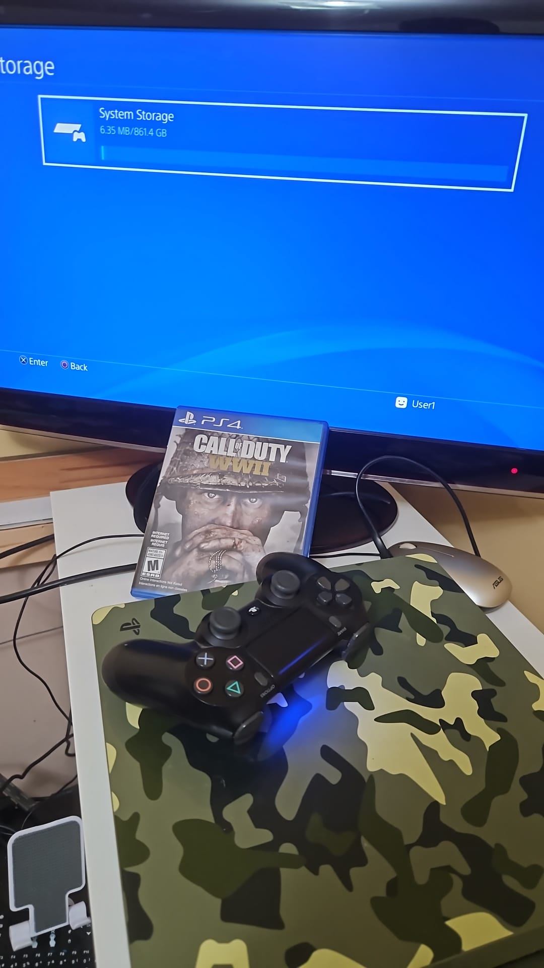 Playstation 4 CoD Camo Edition