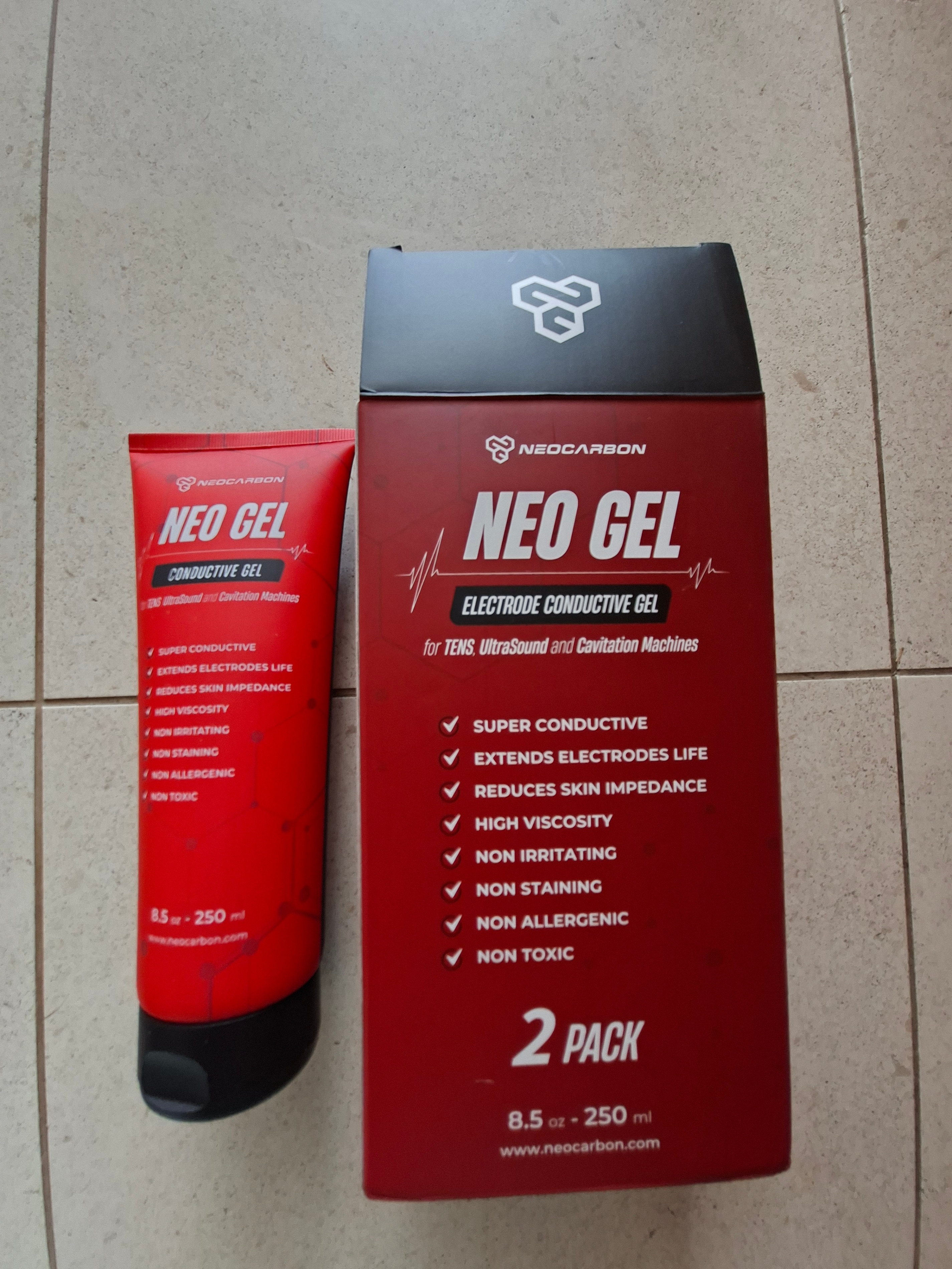 Neo Gel/High-conductivity gel designed for TENS units