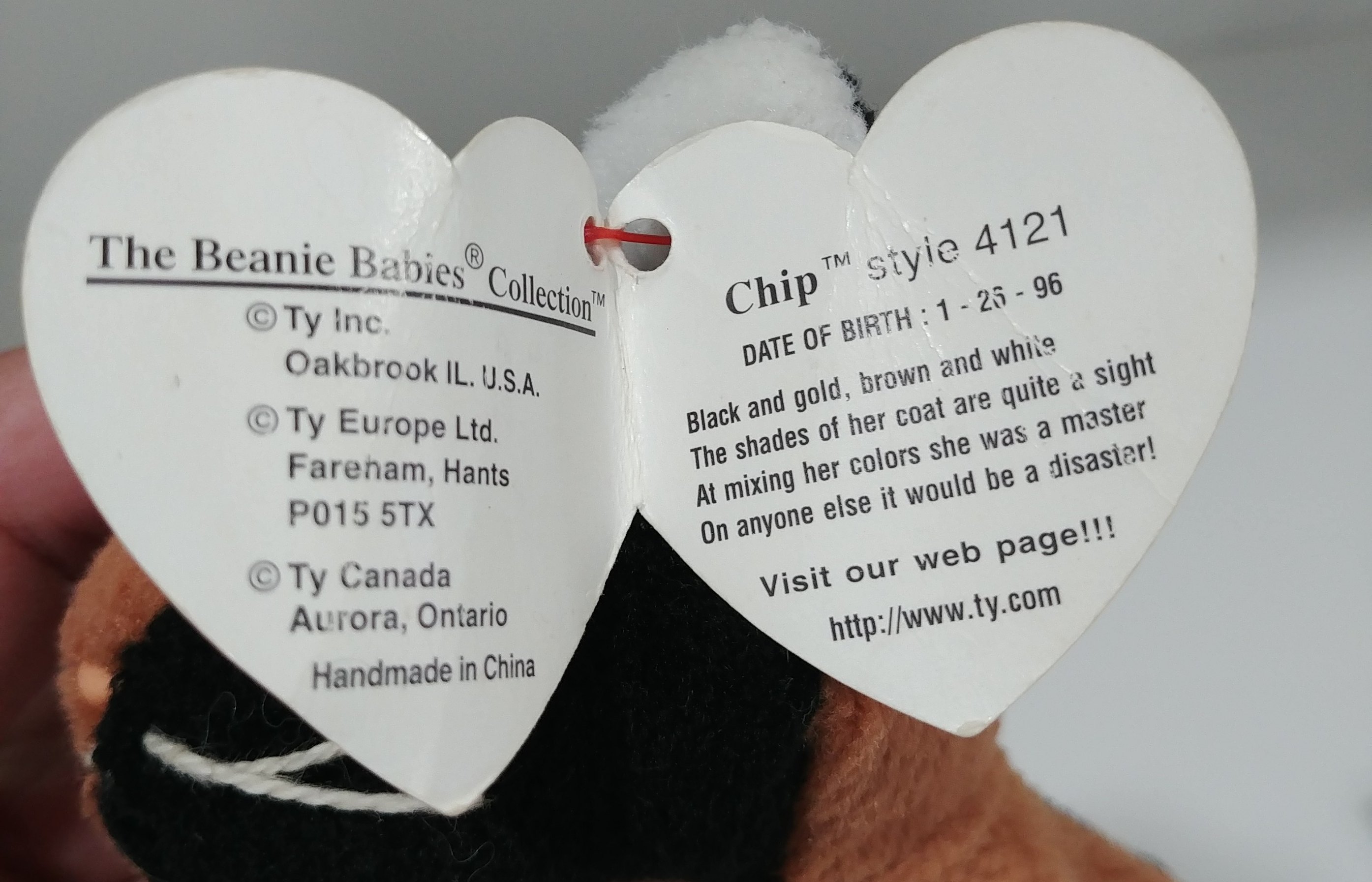 Individual Ty Beanie Babies With Birth Tags, $10 each Like New - photo 3