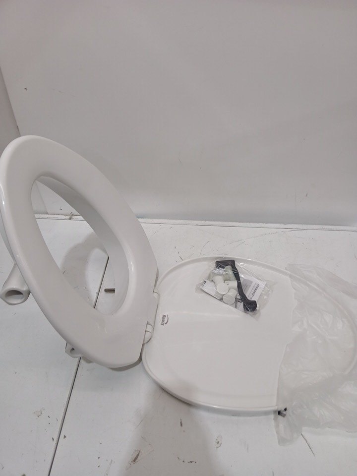 NEVER USED Bemis Elongated Steadfast Raised Toilet Seat - 3" - photo 2