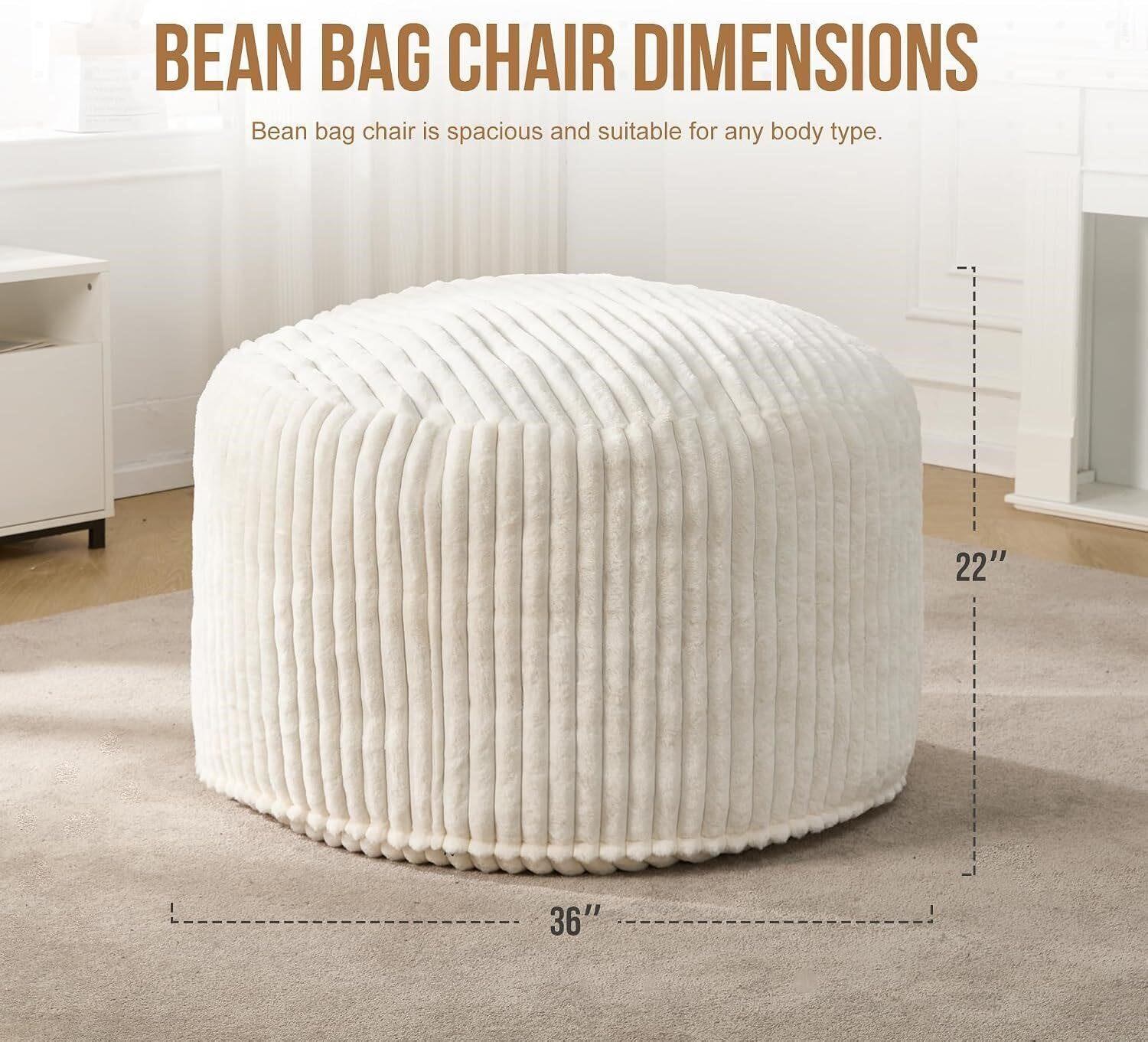 Adult Bean Bag Chair 3FT - photo 3