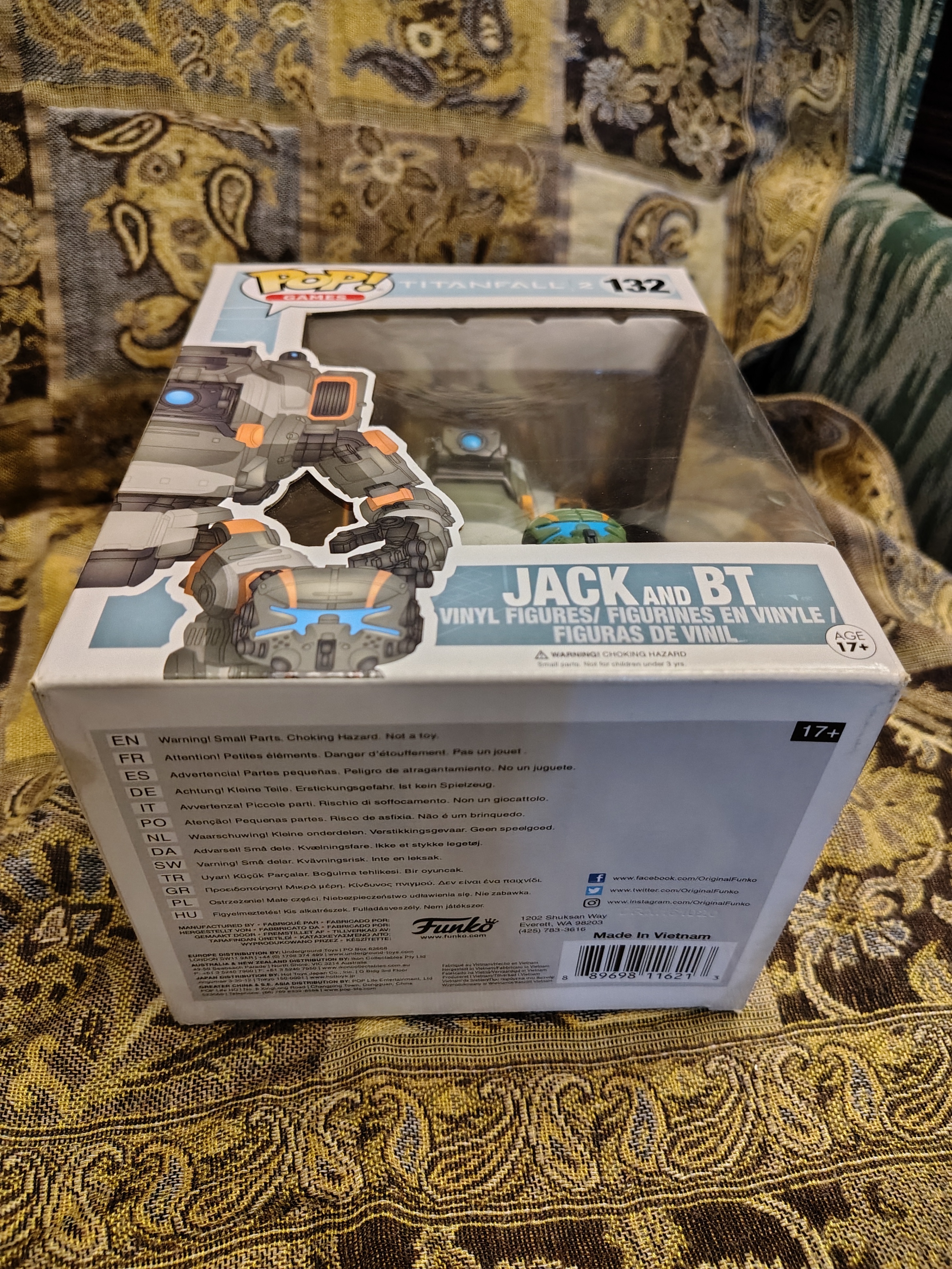 Titanfall 2 #132 Jack and BT Rare Vaulted FunkoPOP Figurine. - photo 5