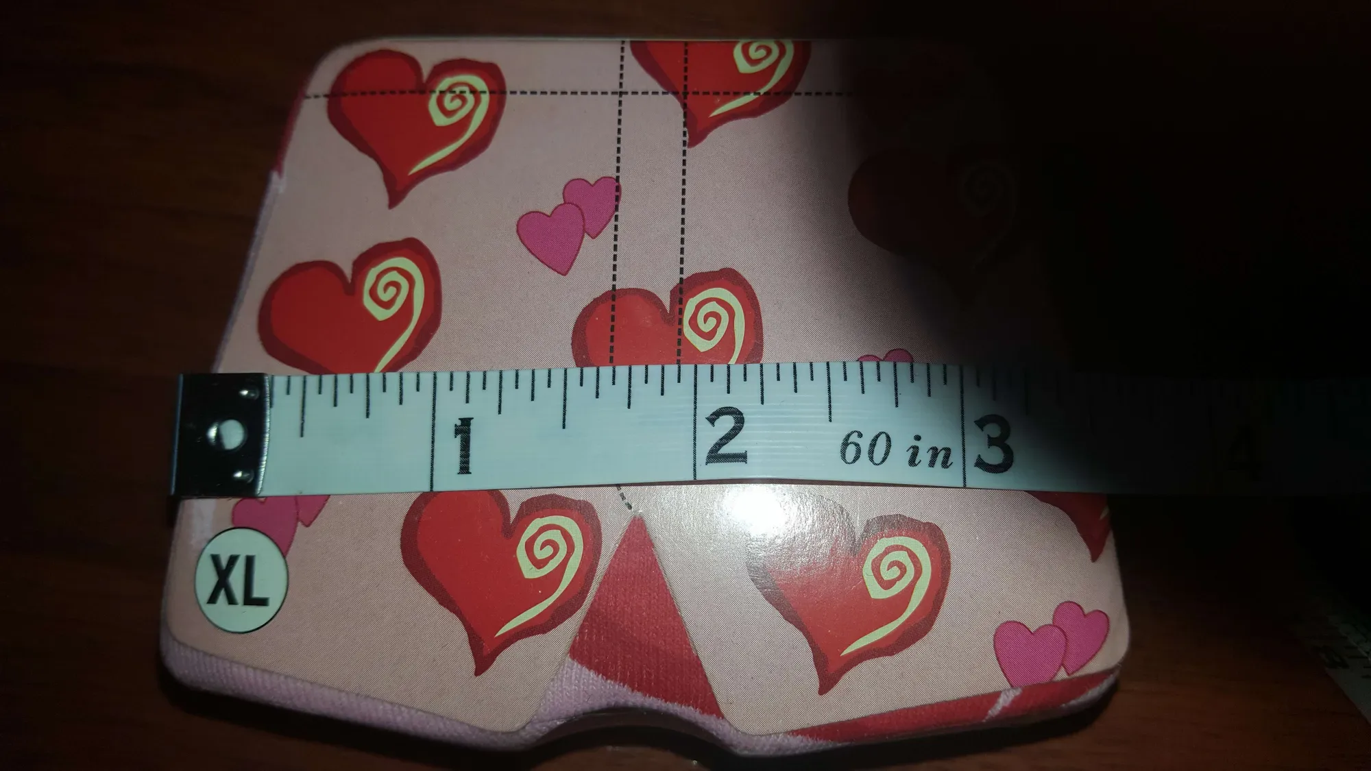 magic boxer shorts -- pink w red hearts - photo 2