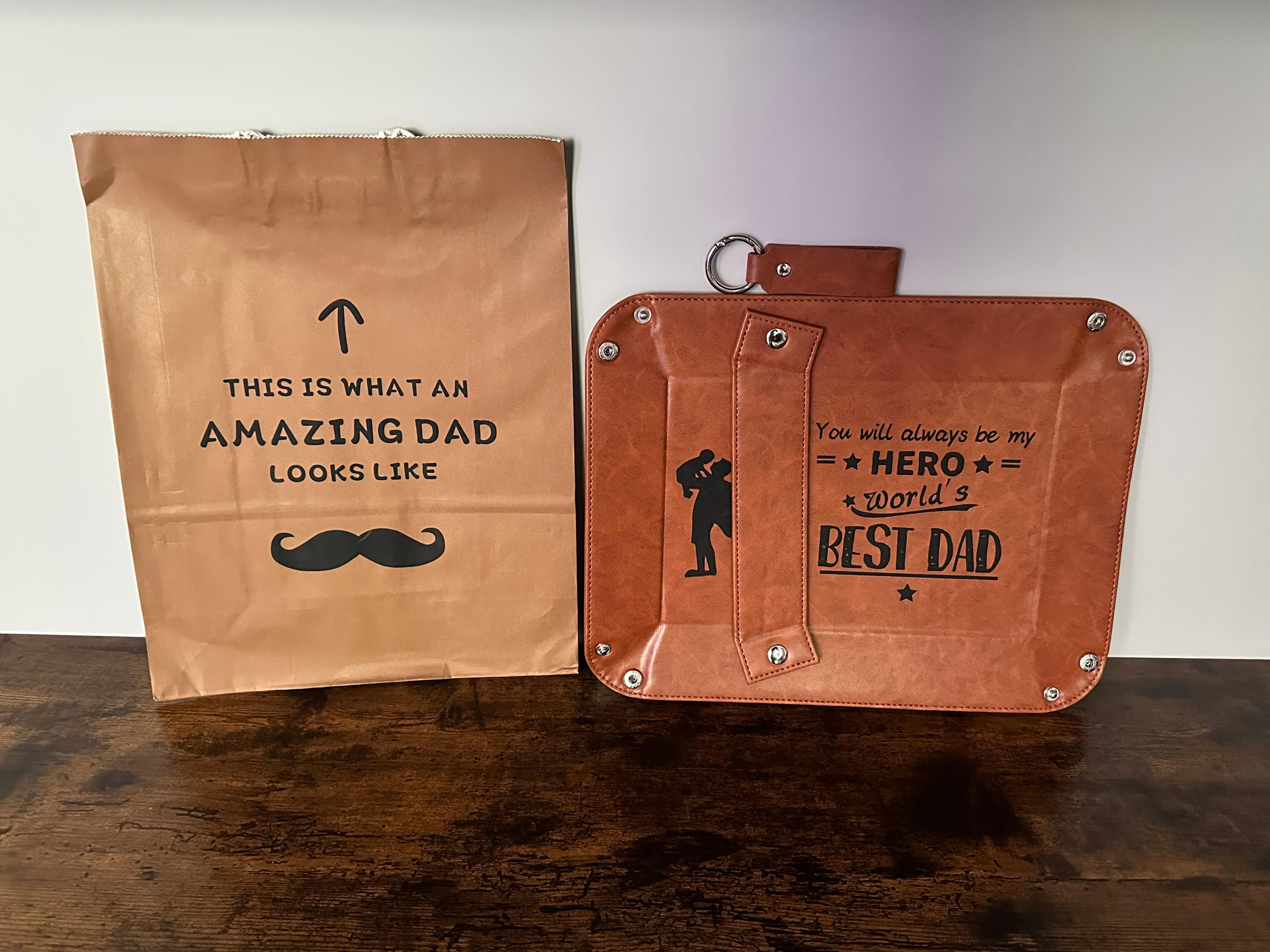 Father's Day Catch-All Tray with Keychain