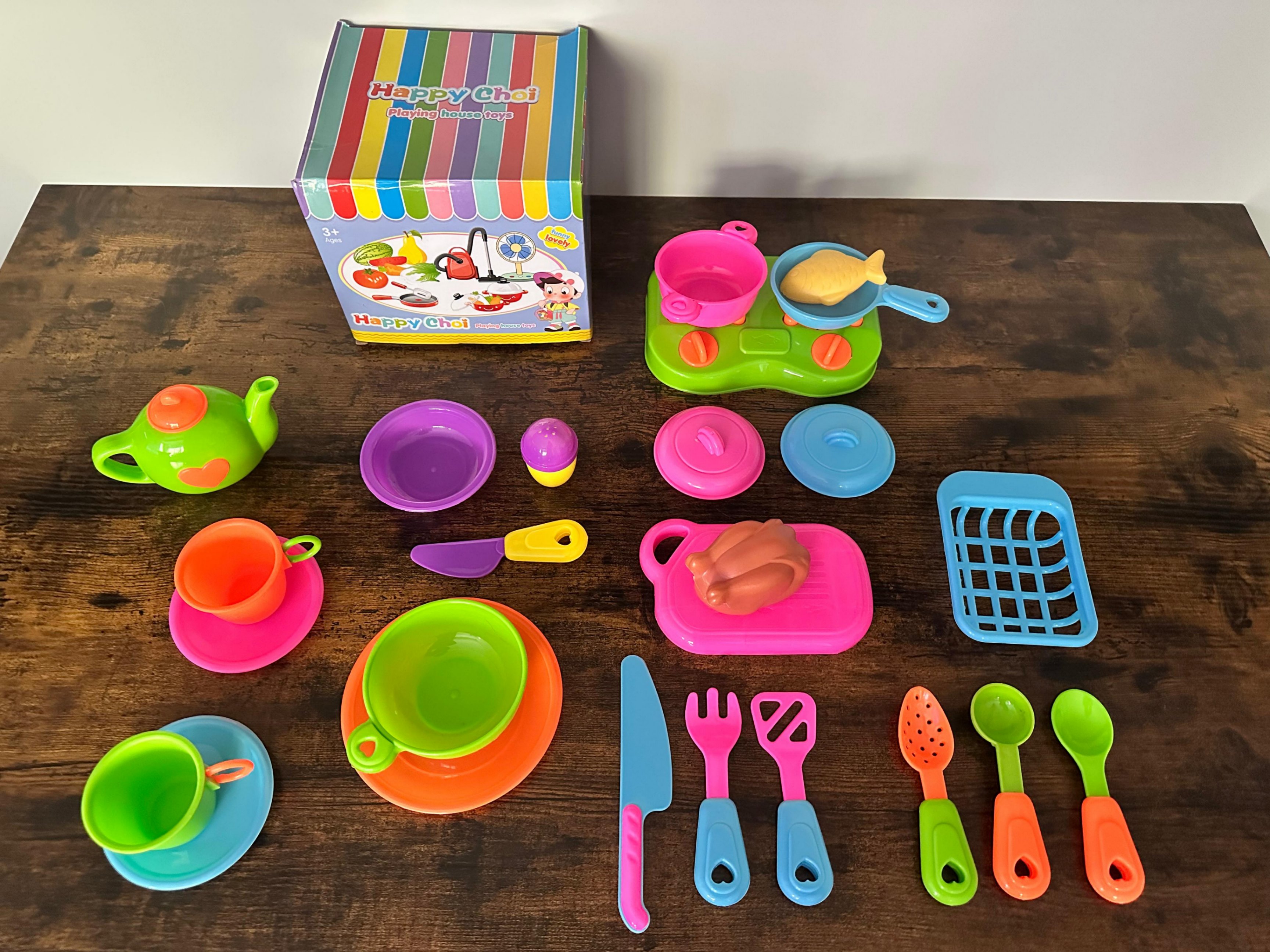 Happy Choi Kids Play Kitchen & Tea Set - photo 2