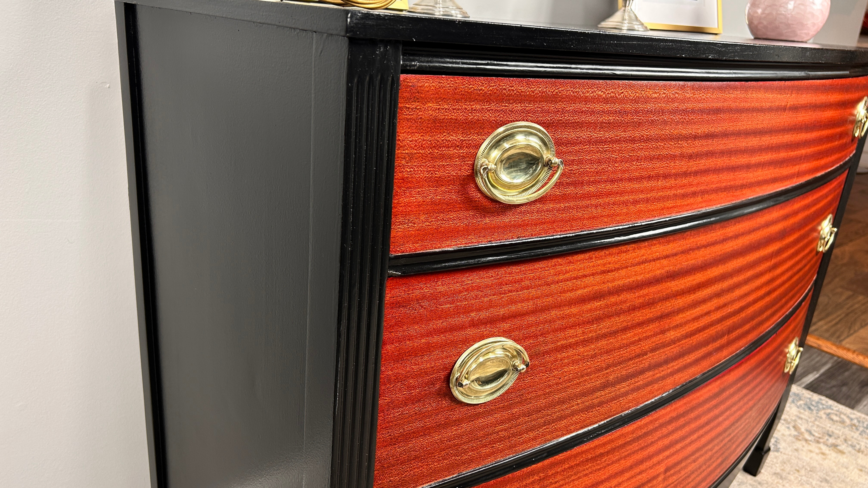 Black Dresser Mahogany Federal Chest Delivery - photo 3