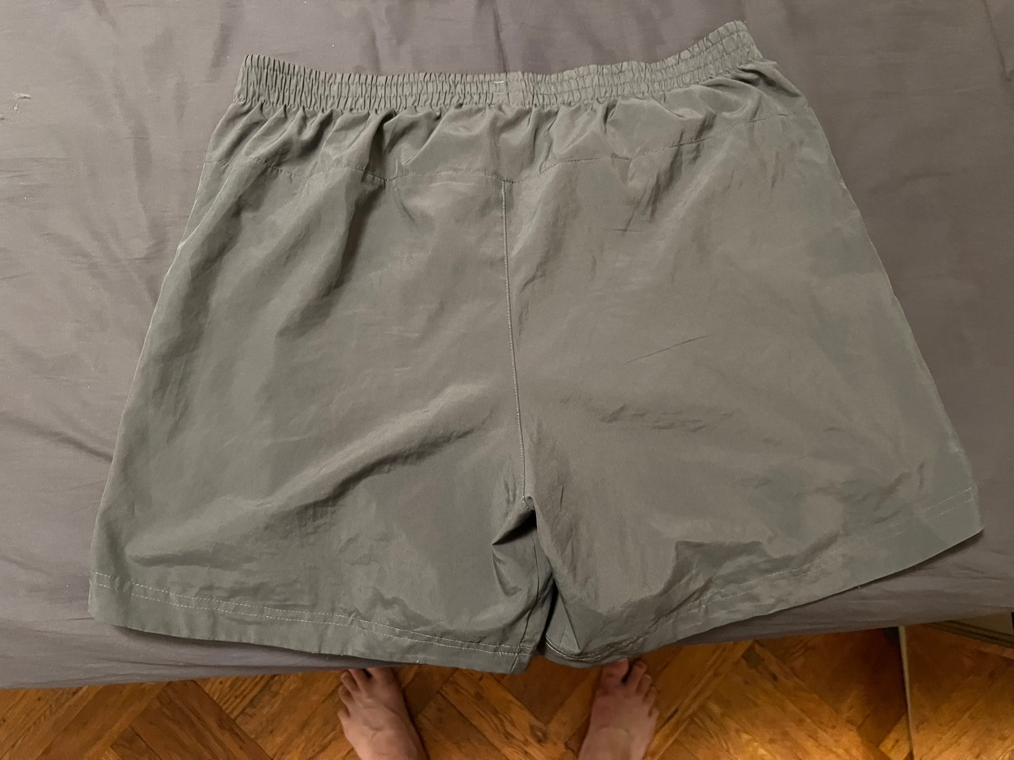 (Limited Edition) Adidas Running Shorts, Gray, Men's - photo 2