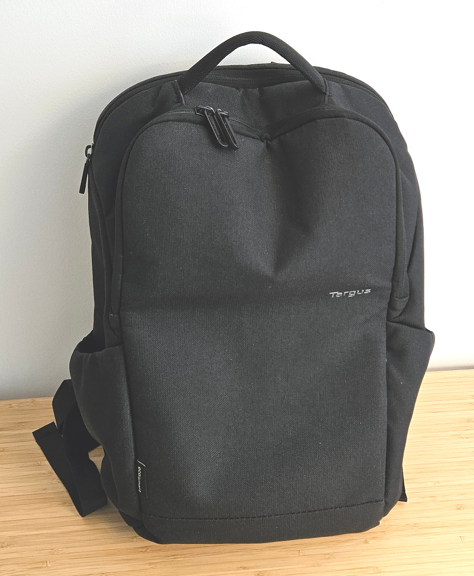 Targus Cypress EcoSmart Slim/Compact 15.6" Backpack (Black)