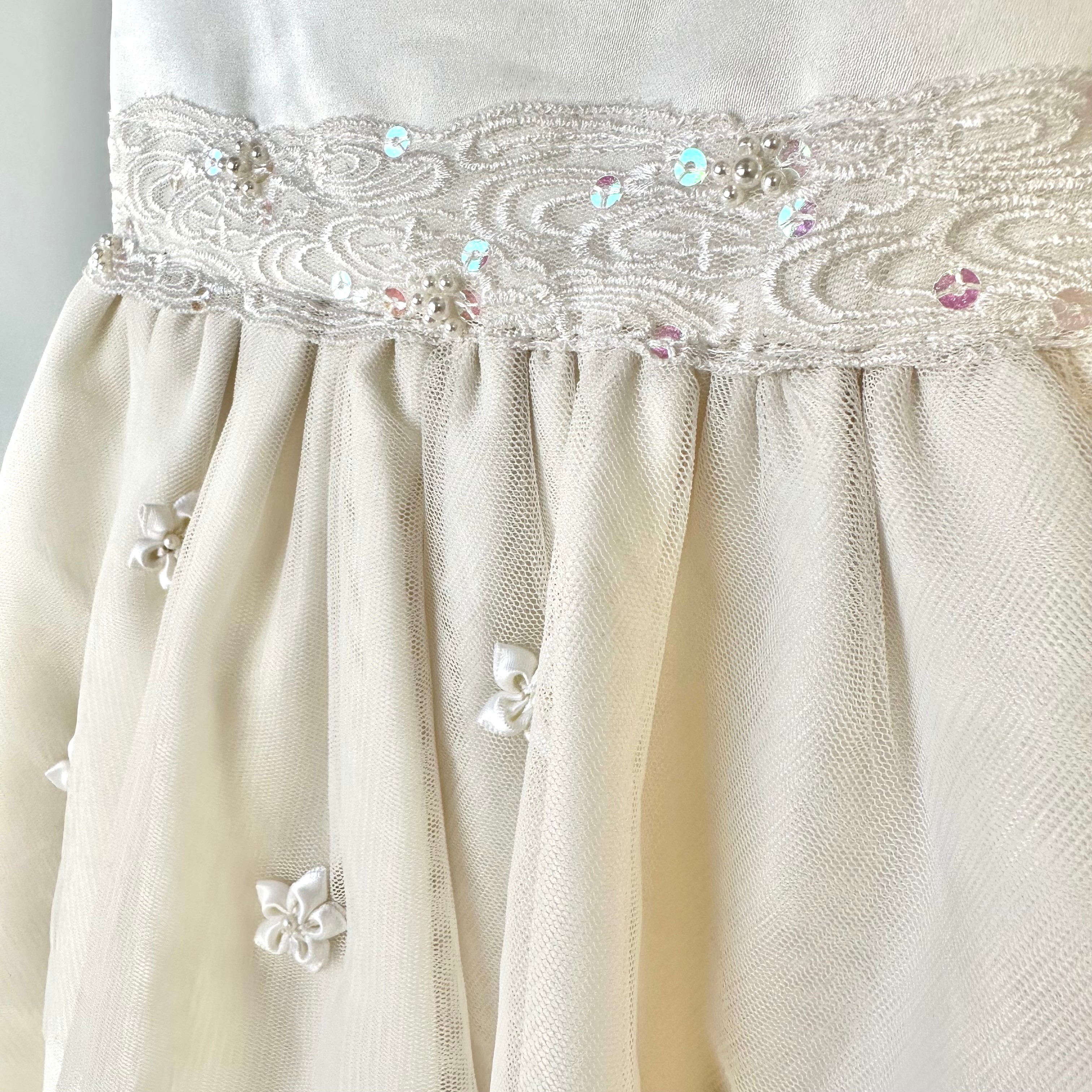 Baby Girl White Dress - Princess Wear - 12 Months - photo 3