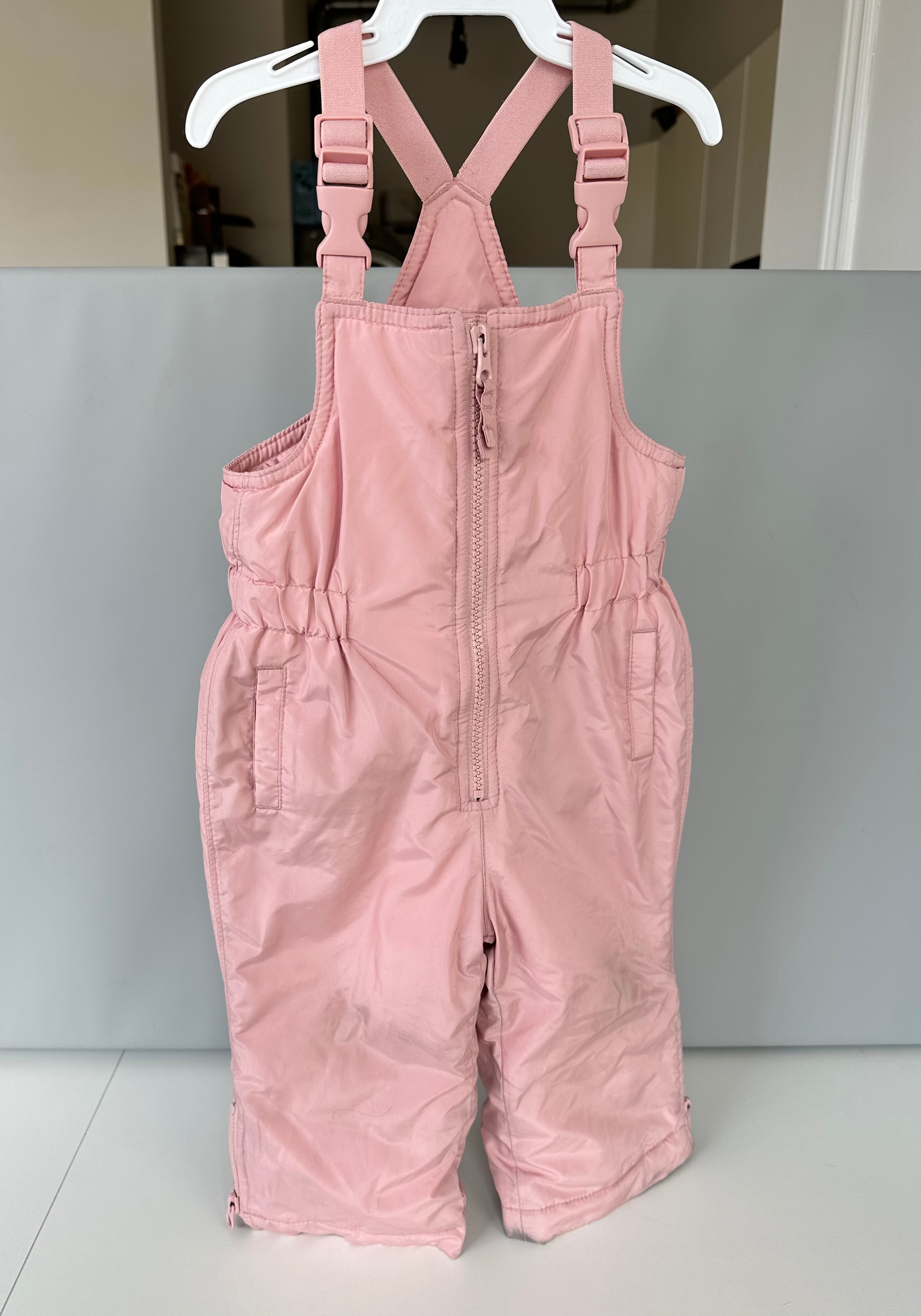 Baby Girl Snow Bib Pants - Baby Gap - 12-18 Months