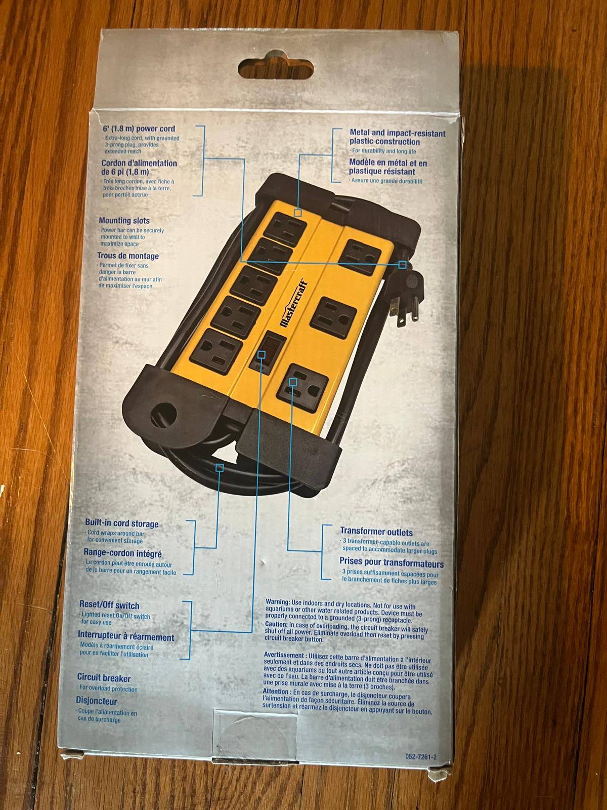 Mastercraft 8-Outlet Power Bar - photo 2