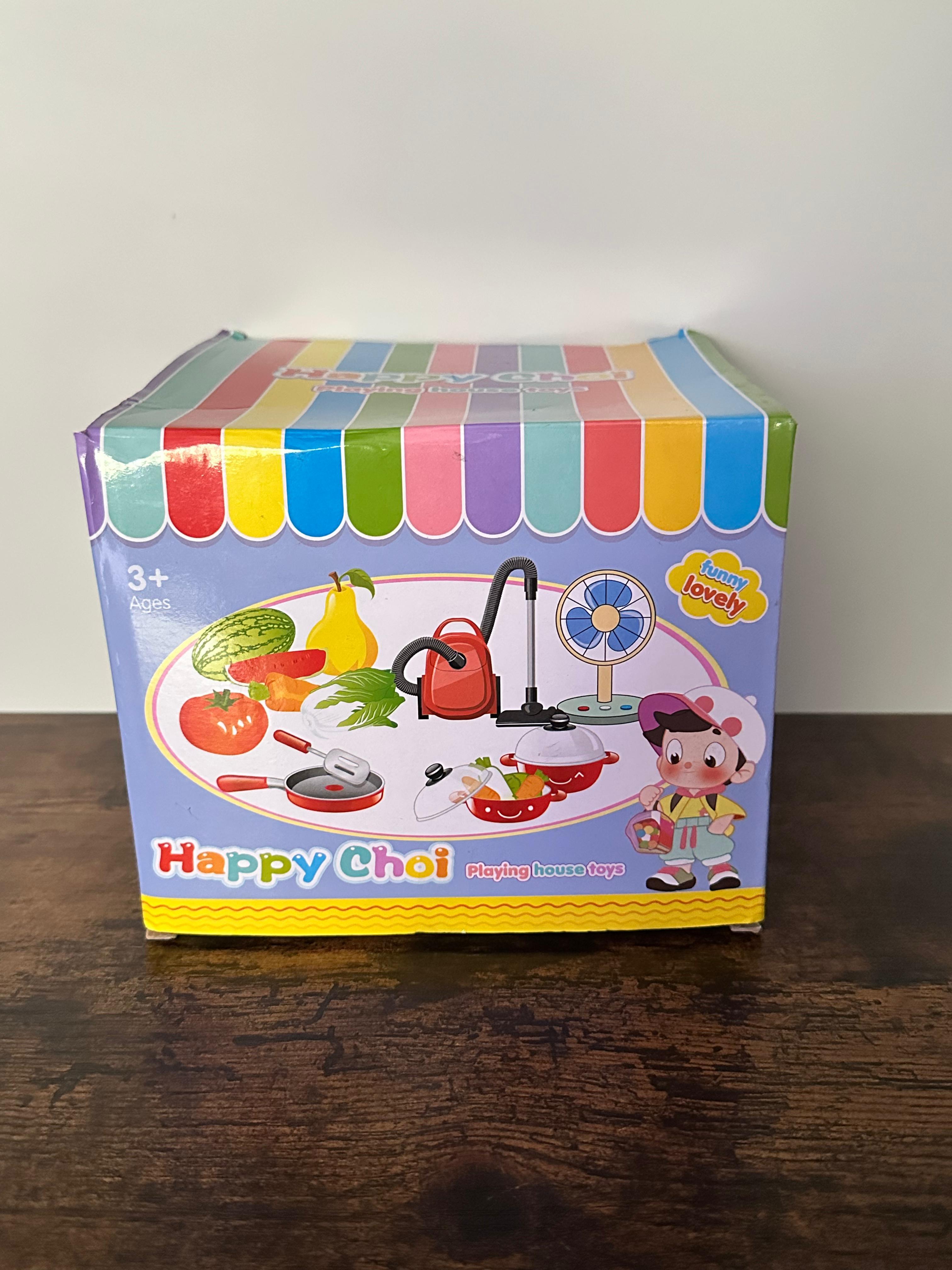 Happy Choi Kids Play Kitchen & Tea Set