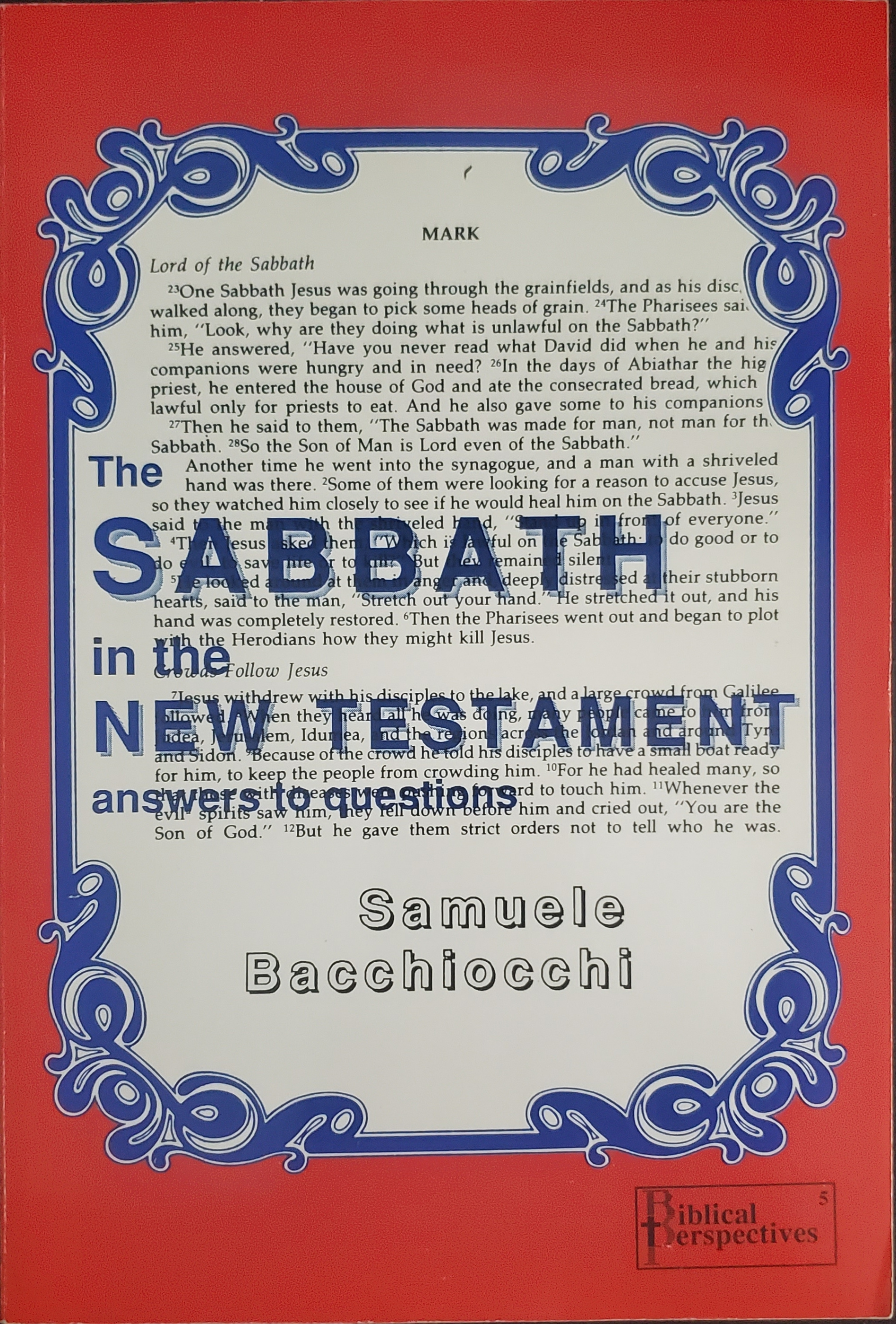 Sabbath in the New Testament - Christian book - photo 4