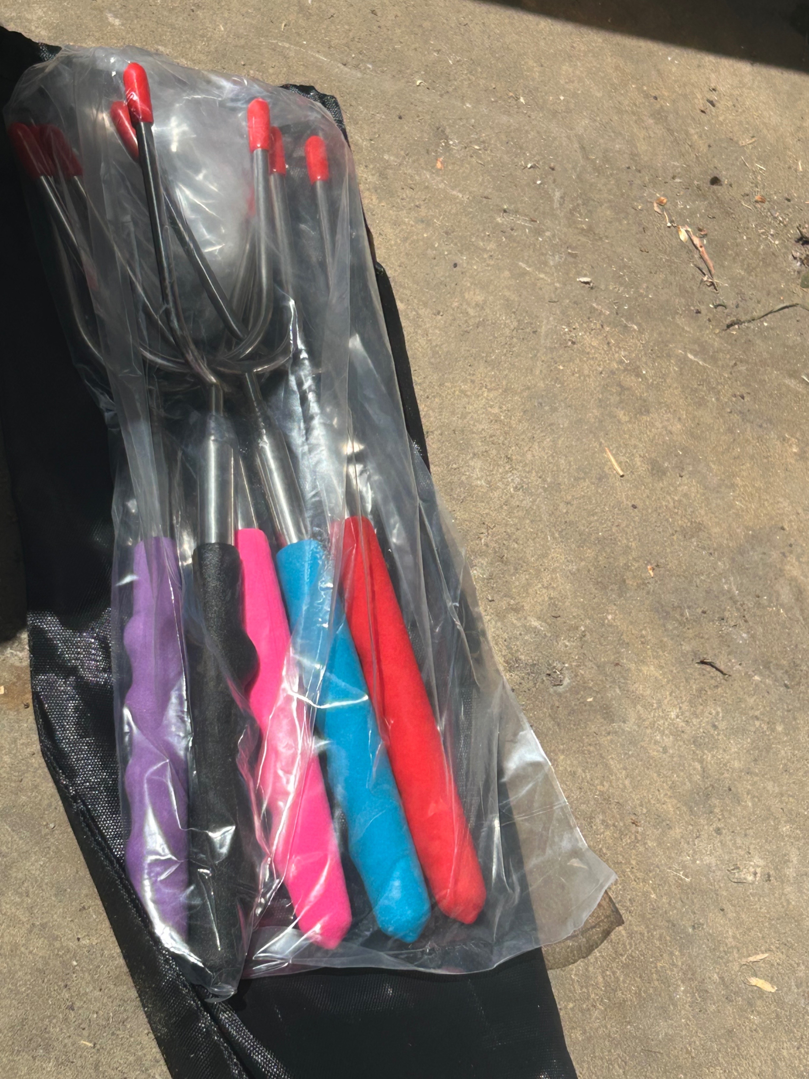Telescoping Marshmallow Roasting Sticks Set, 5 w/ Bag