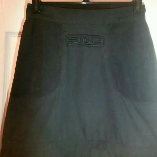 Authentic Snug Black Raver Skirt - Wear Long Or Zip Off To Short - photo 3
