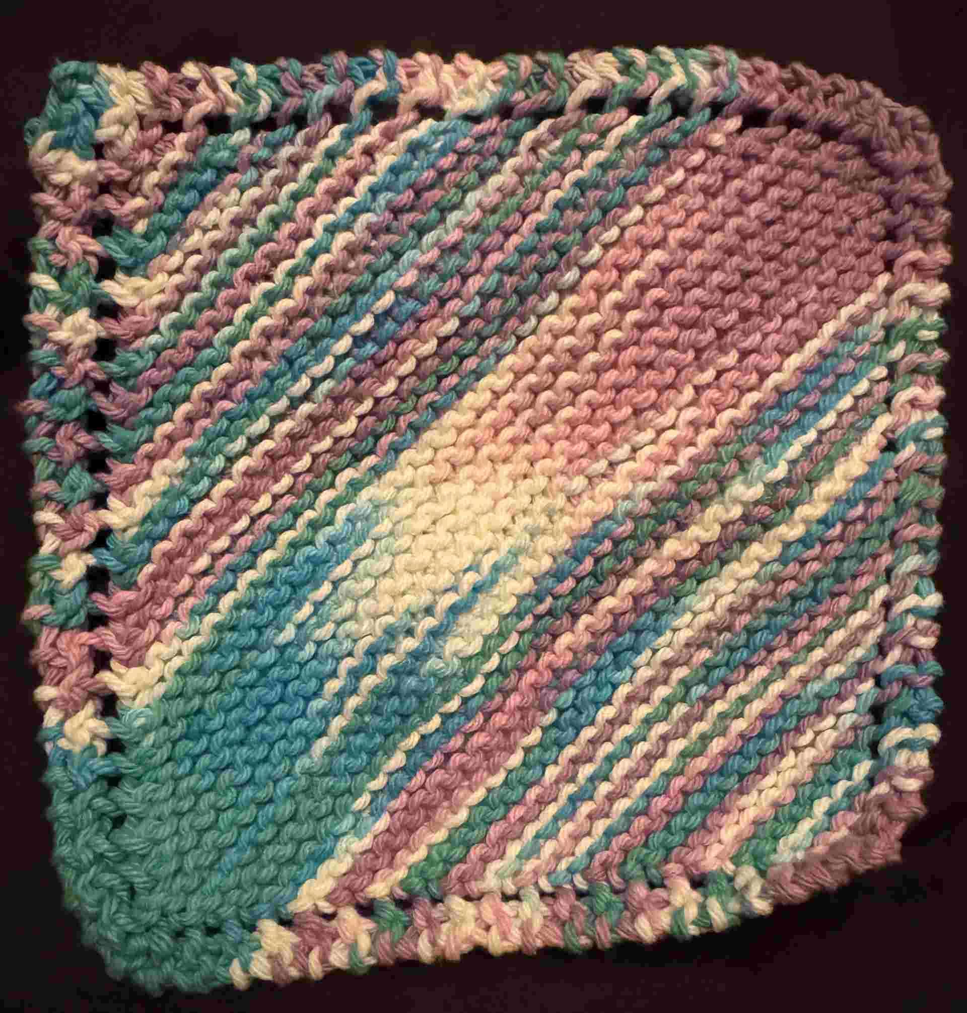Beautiful New Hand-Knit trivet - Pics Don't Do Justice