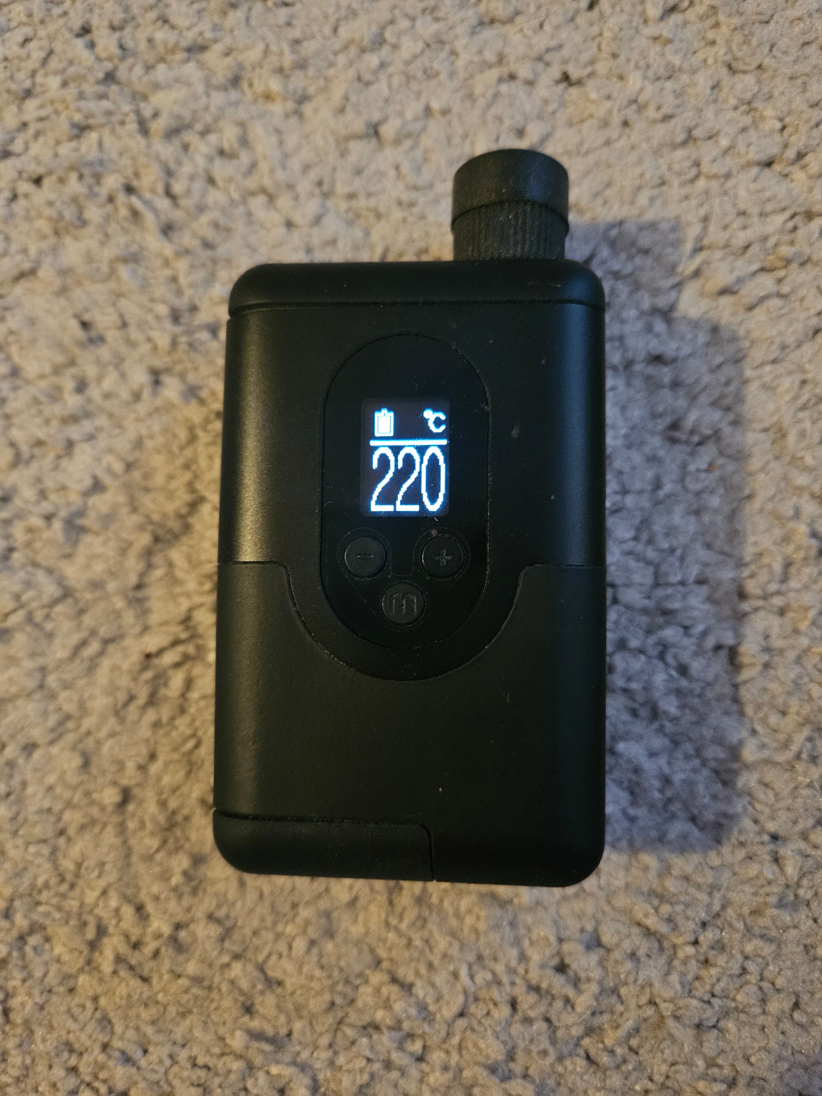 Arizer Go (ArGo) Portable Vaporizer + Original Box, Accessories