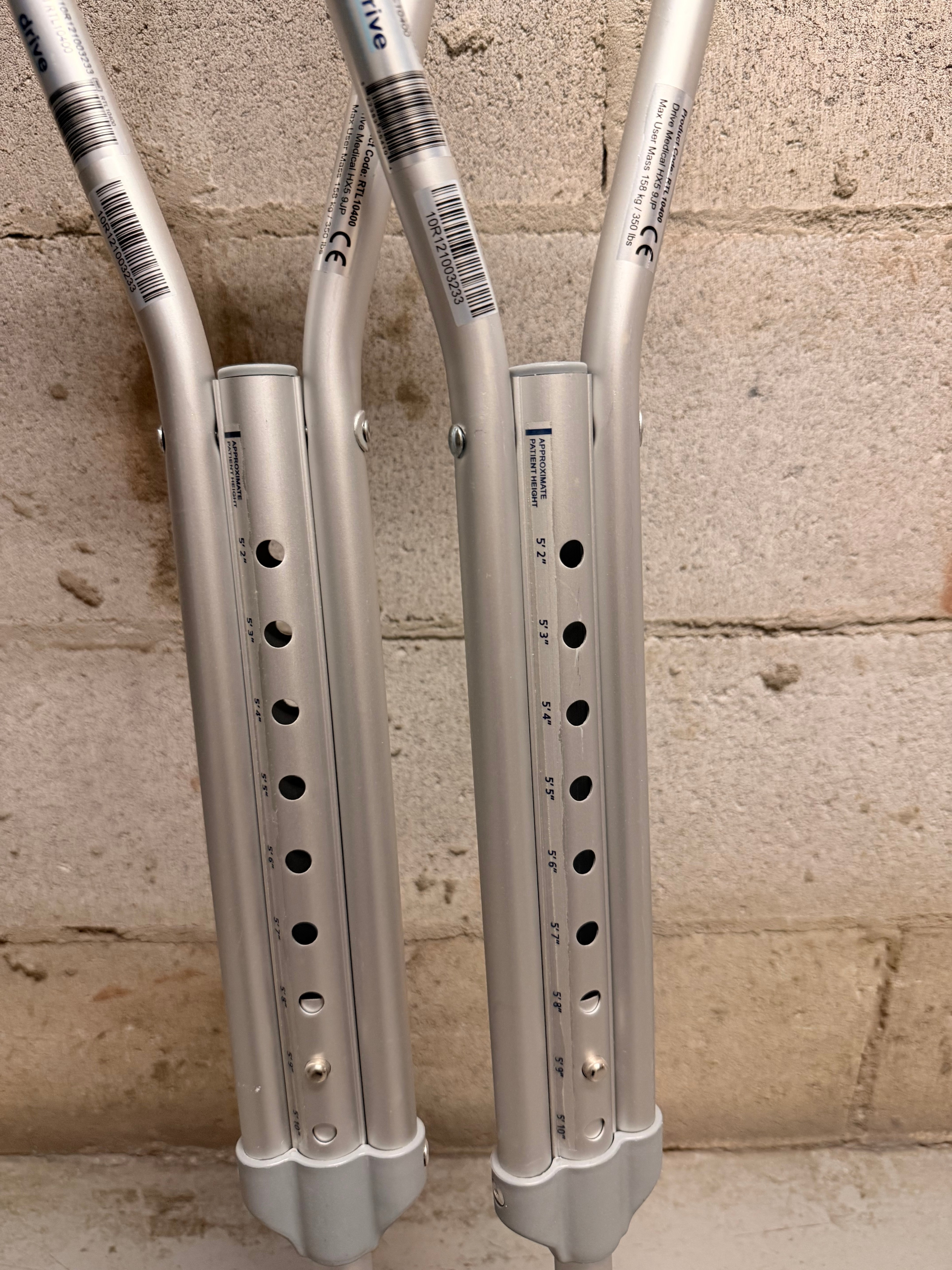 Drive Medical Aluminum Crutches - photo 2