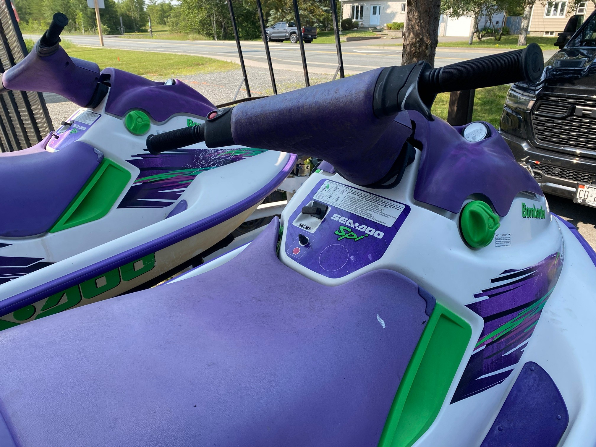 2 Seadoo SPI 1995 PWC with dual trailer - photo 2