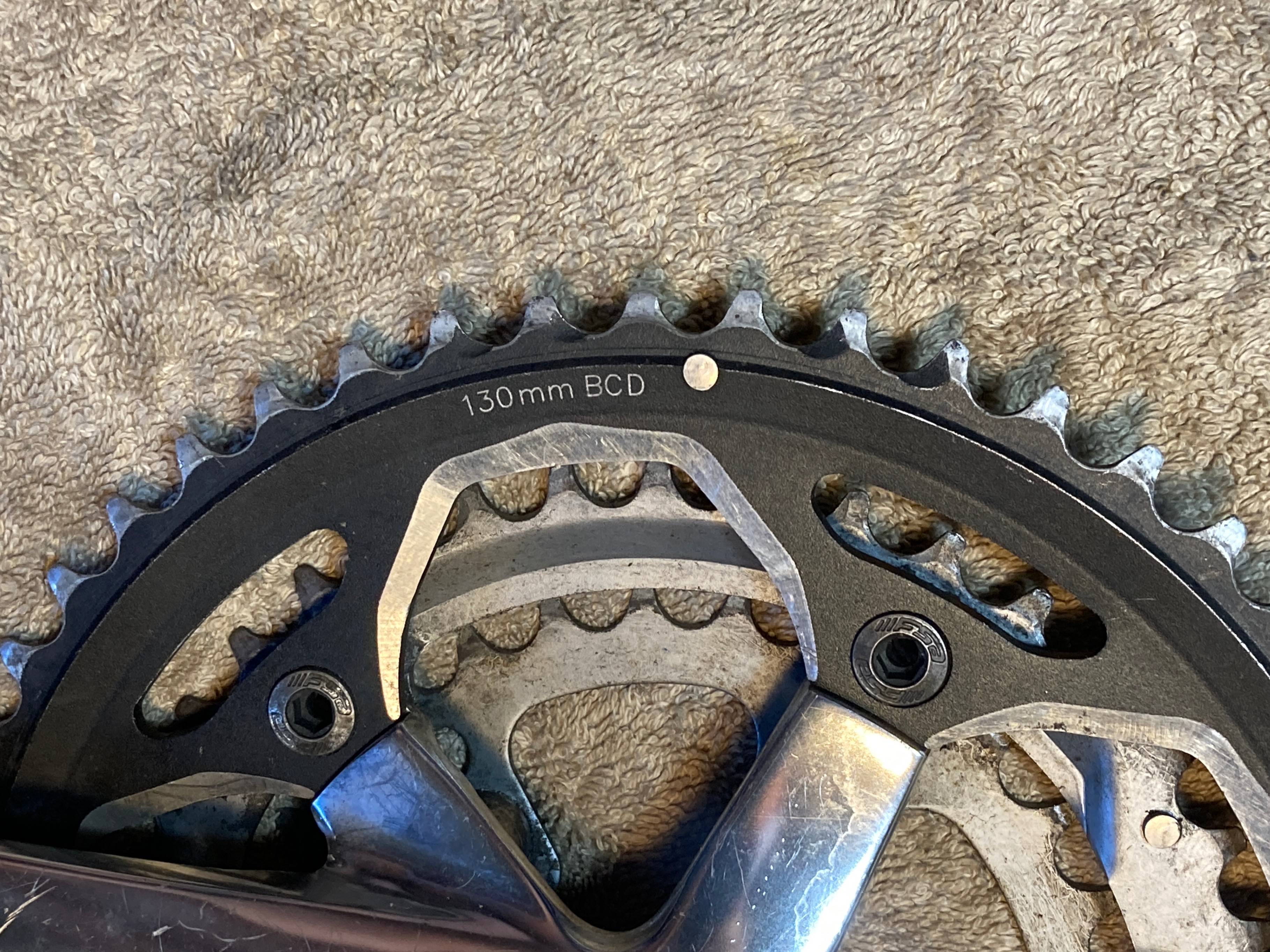 FSA Vero Crank 9 SP Triple Road Hybrid Tour Gravel Crankset  BB - photo 2
