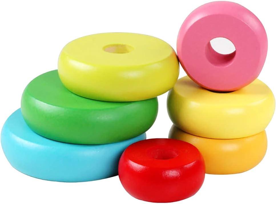 Wooden Stacking Rings Toy - photo 5