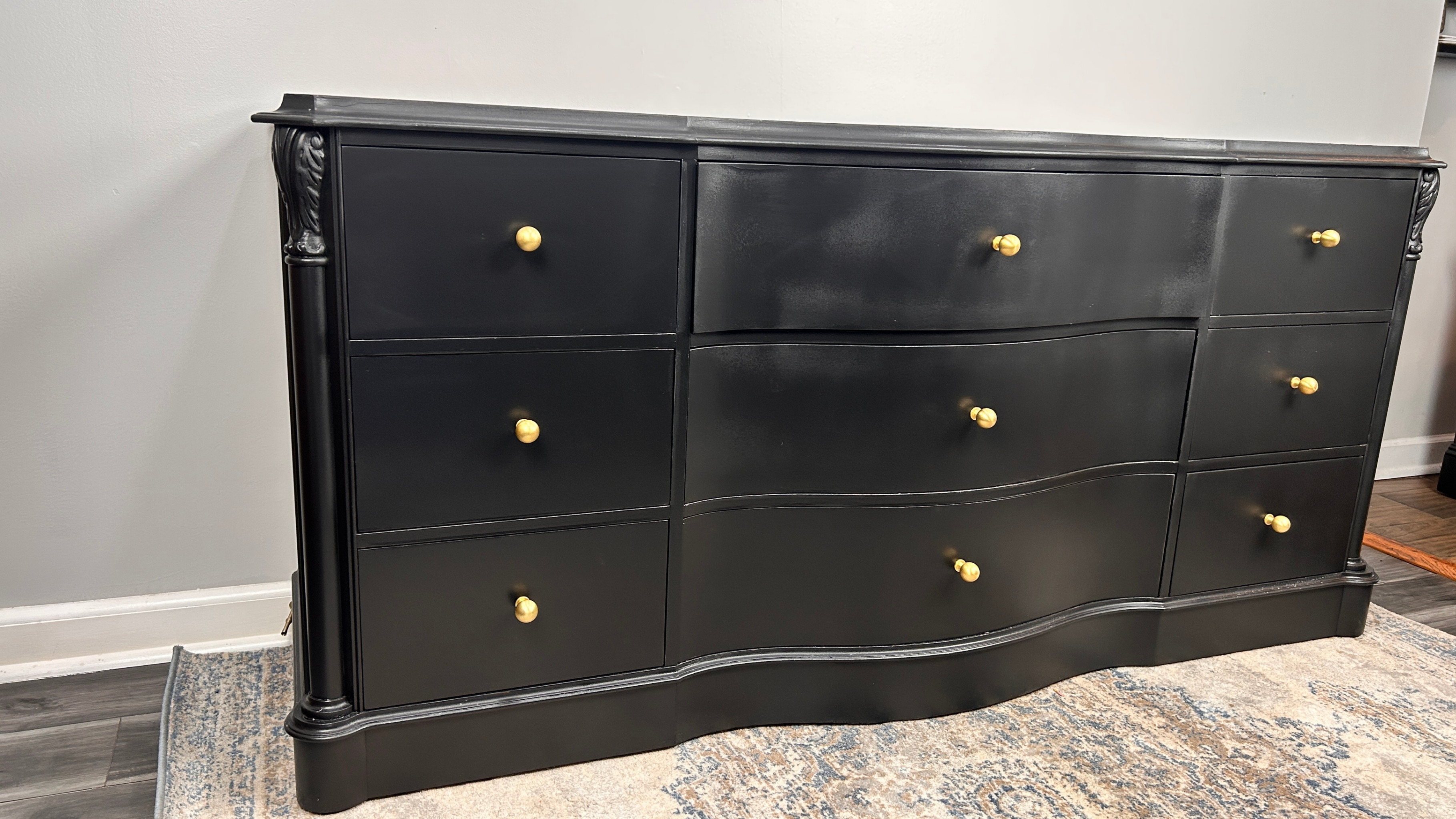 Black Dresser Mahogany Duncan Phyfe Delivery - photo 4