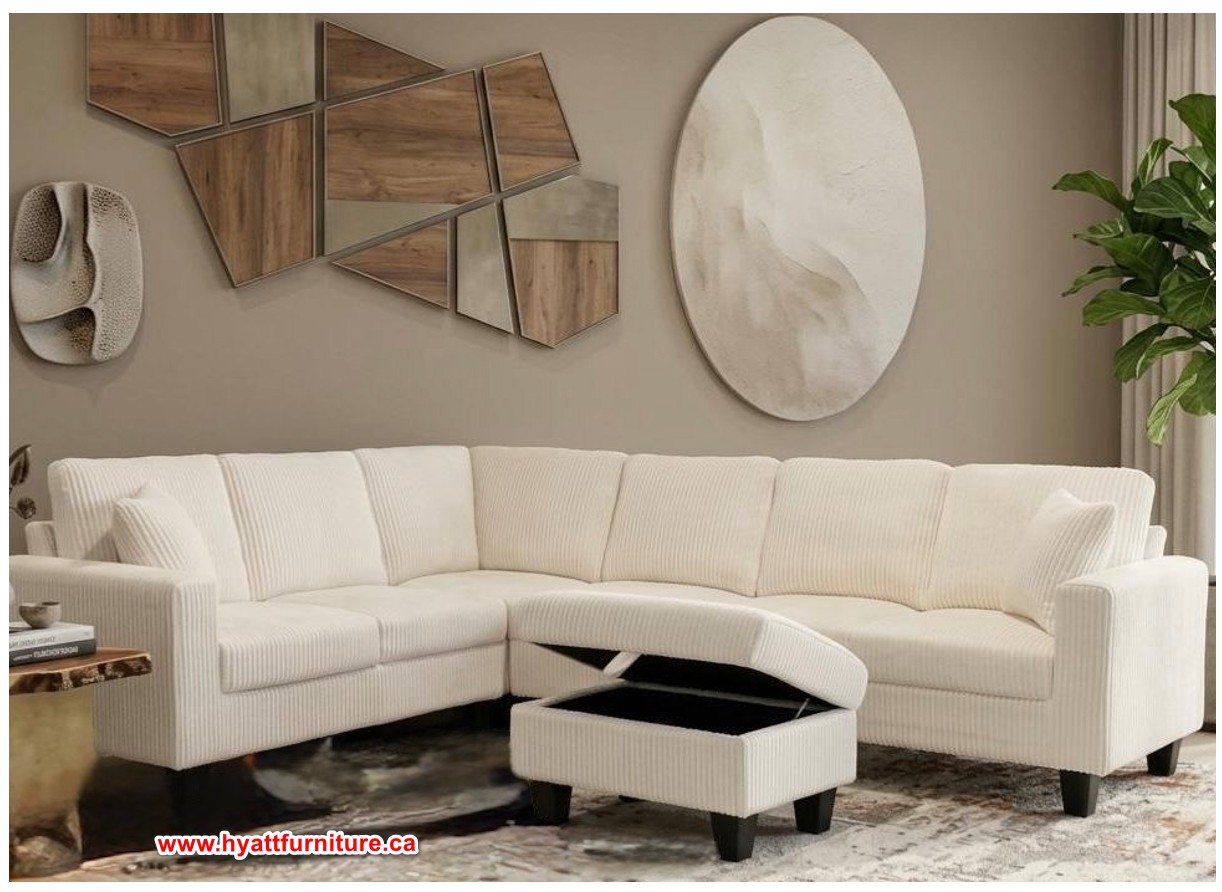 Brand new Large Corduroy Sectional only $898